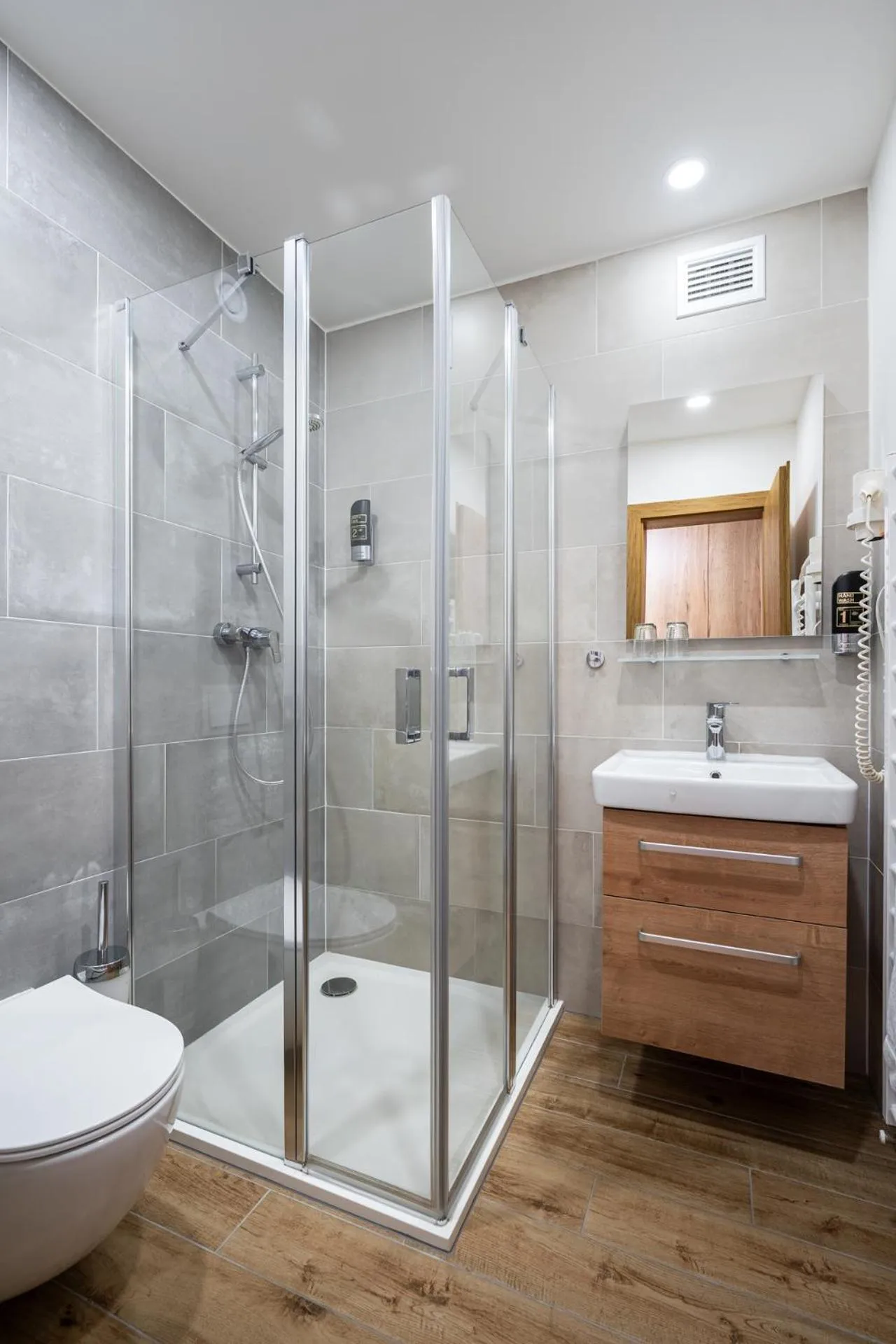 Shower in Wellness Hotel Repiska