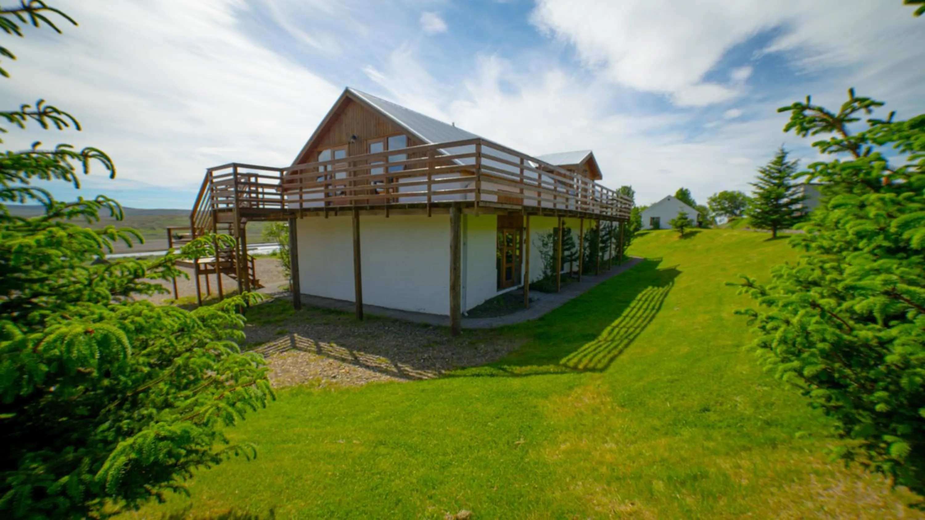 Property building in Hótel Á