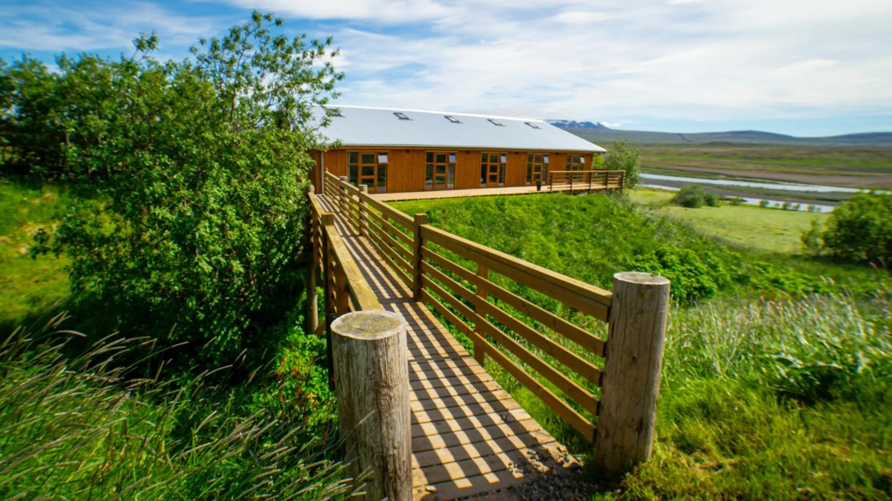 Property building in Hótel Á