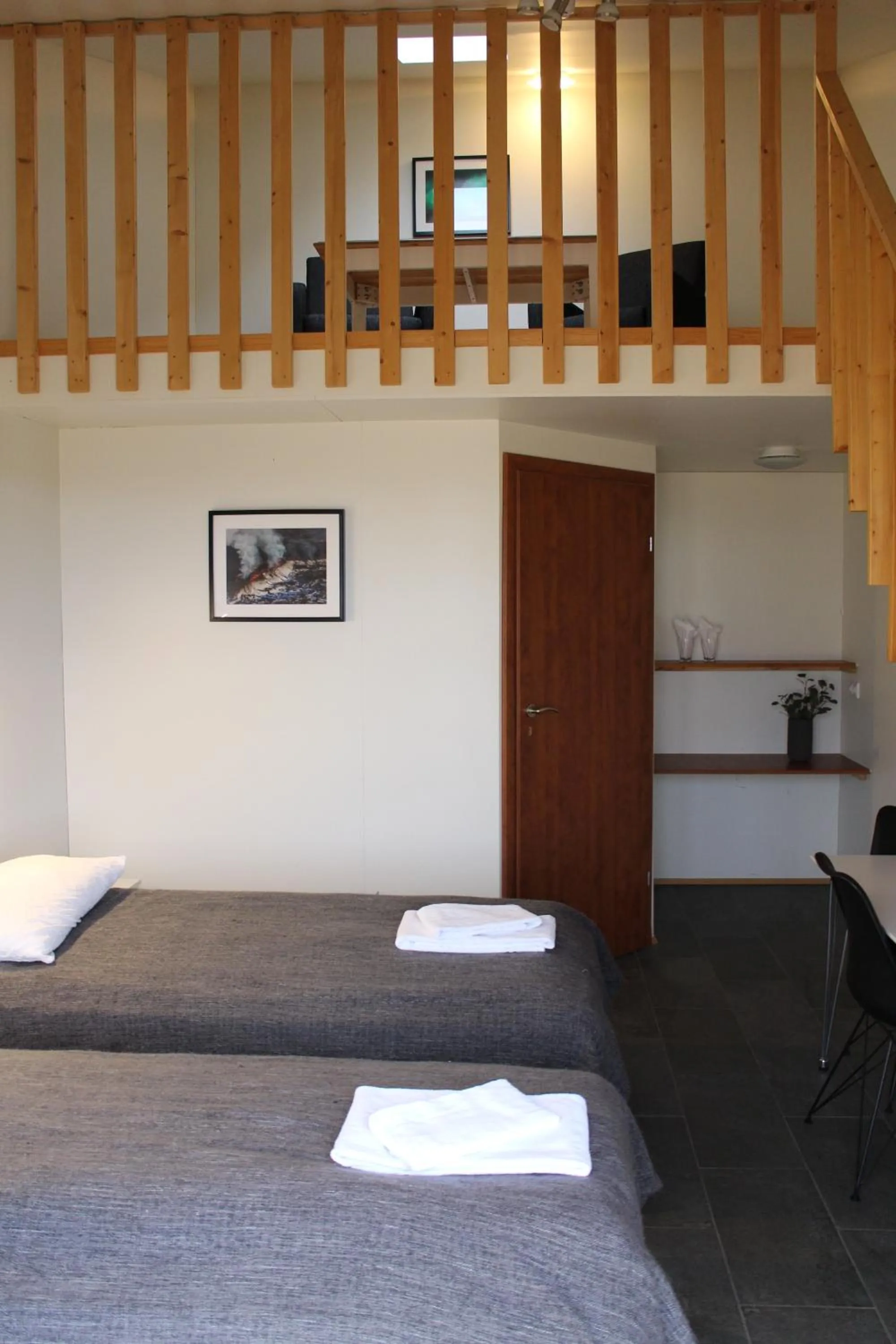 Bedroom, Bed in Hótel Á