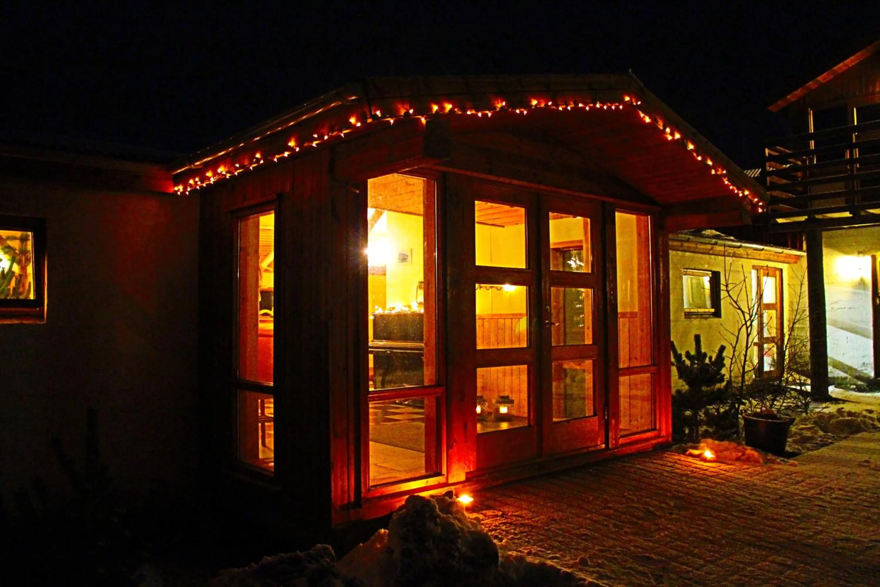 Facade/entrance in Hótel Á