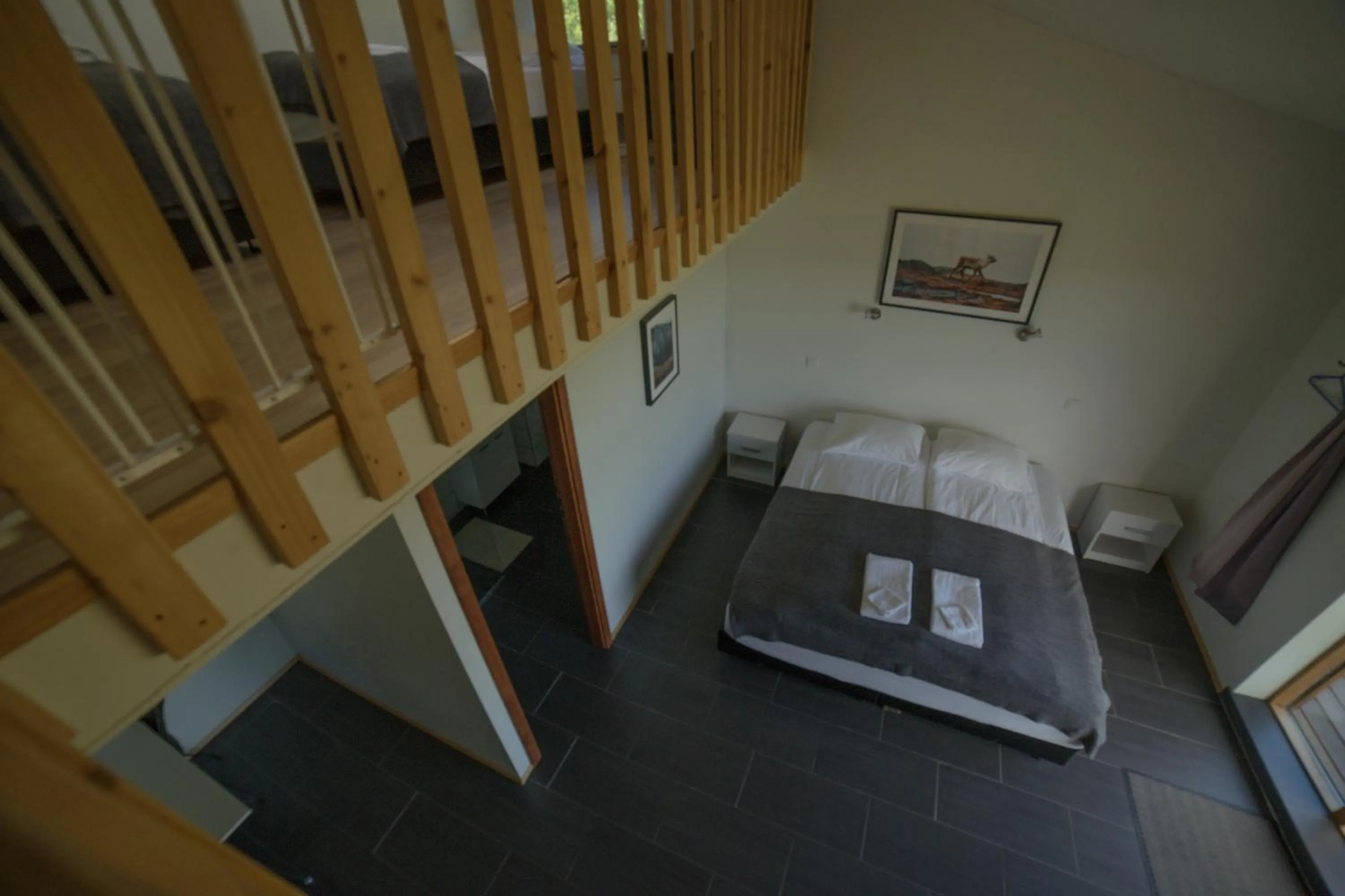 Bedroom, Bed in Hótel Á