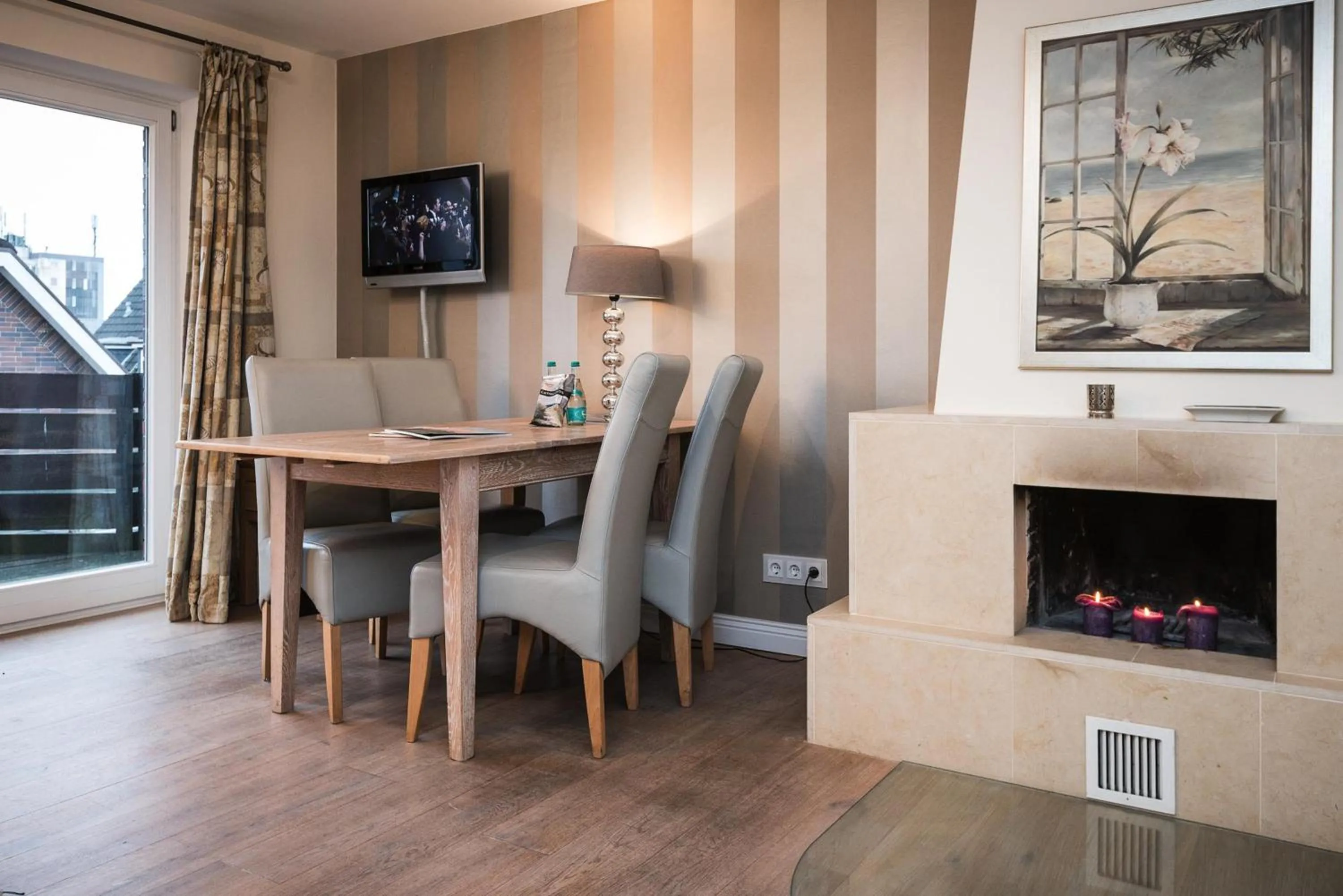 Balcony/Terrace in Landhaus Sylter Hahn