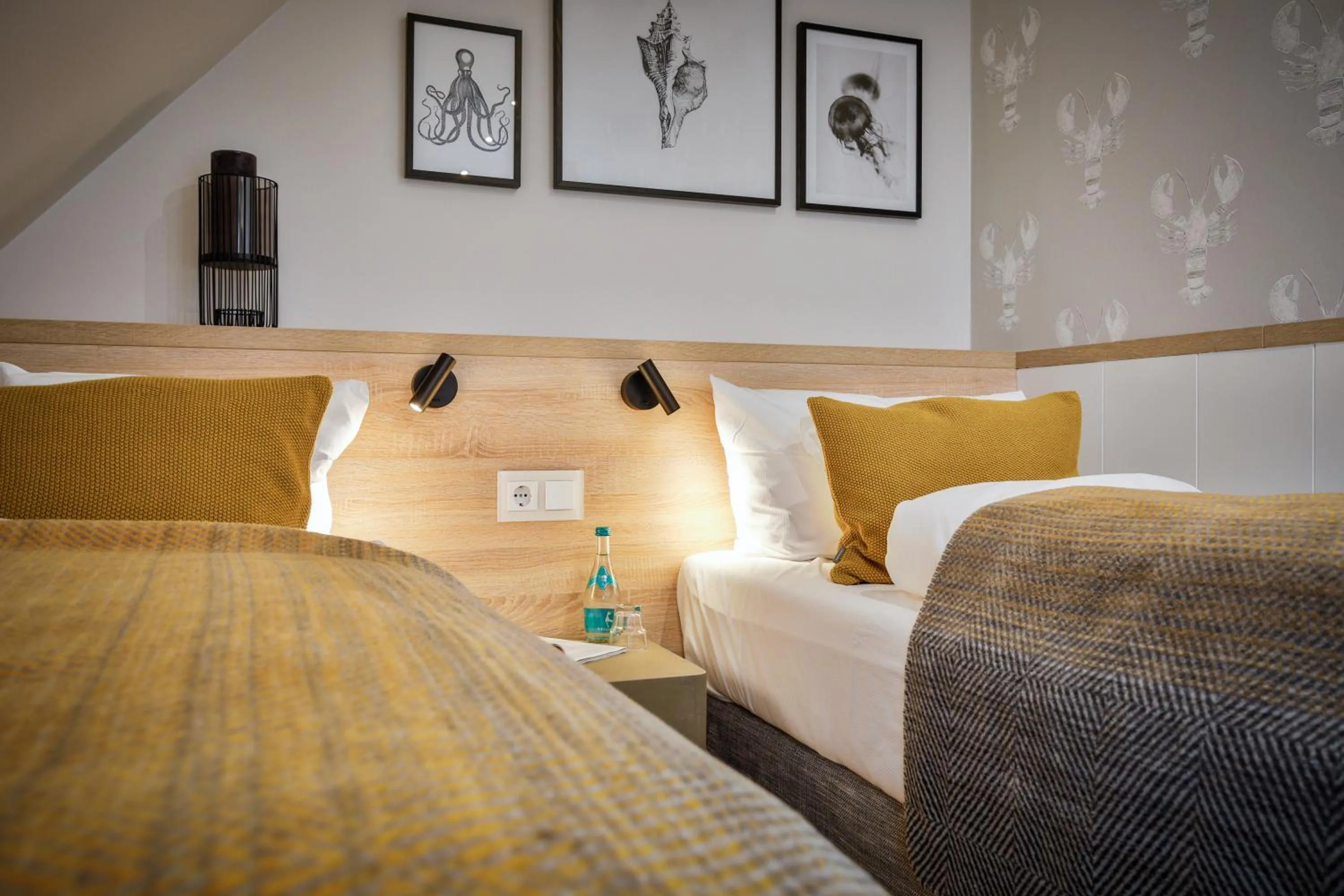 TV and multimedia, Bed in Landhaus Sylter Hahn