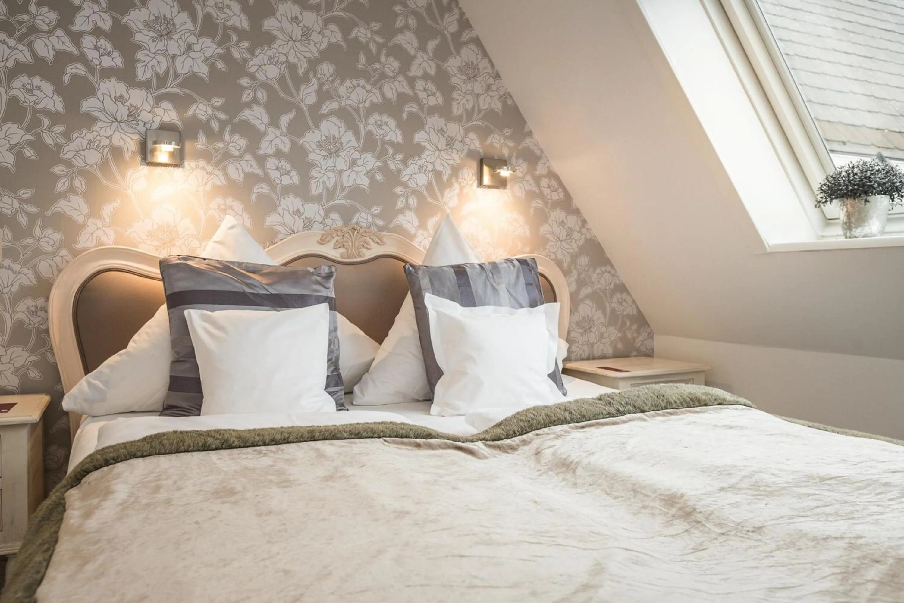 Bedroom, Bed in Landhaus Sylter Hahn