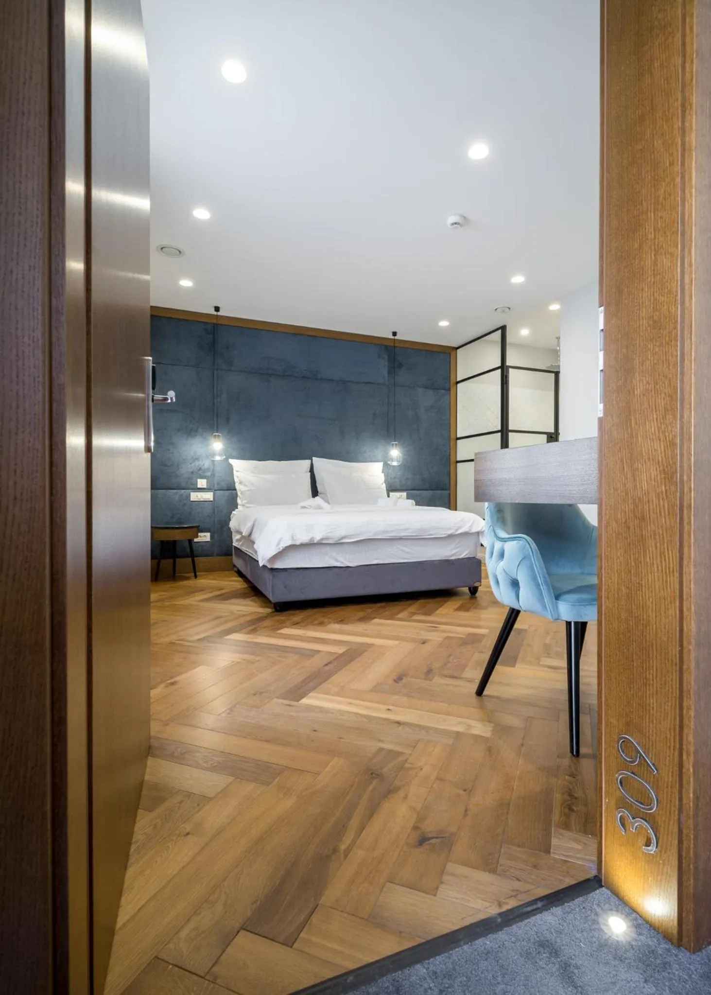 Photo of the whole room, Bed in Budapest Eye- Boutique Suites, by BQA