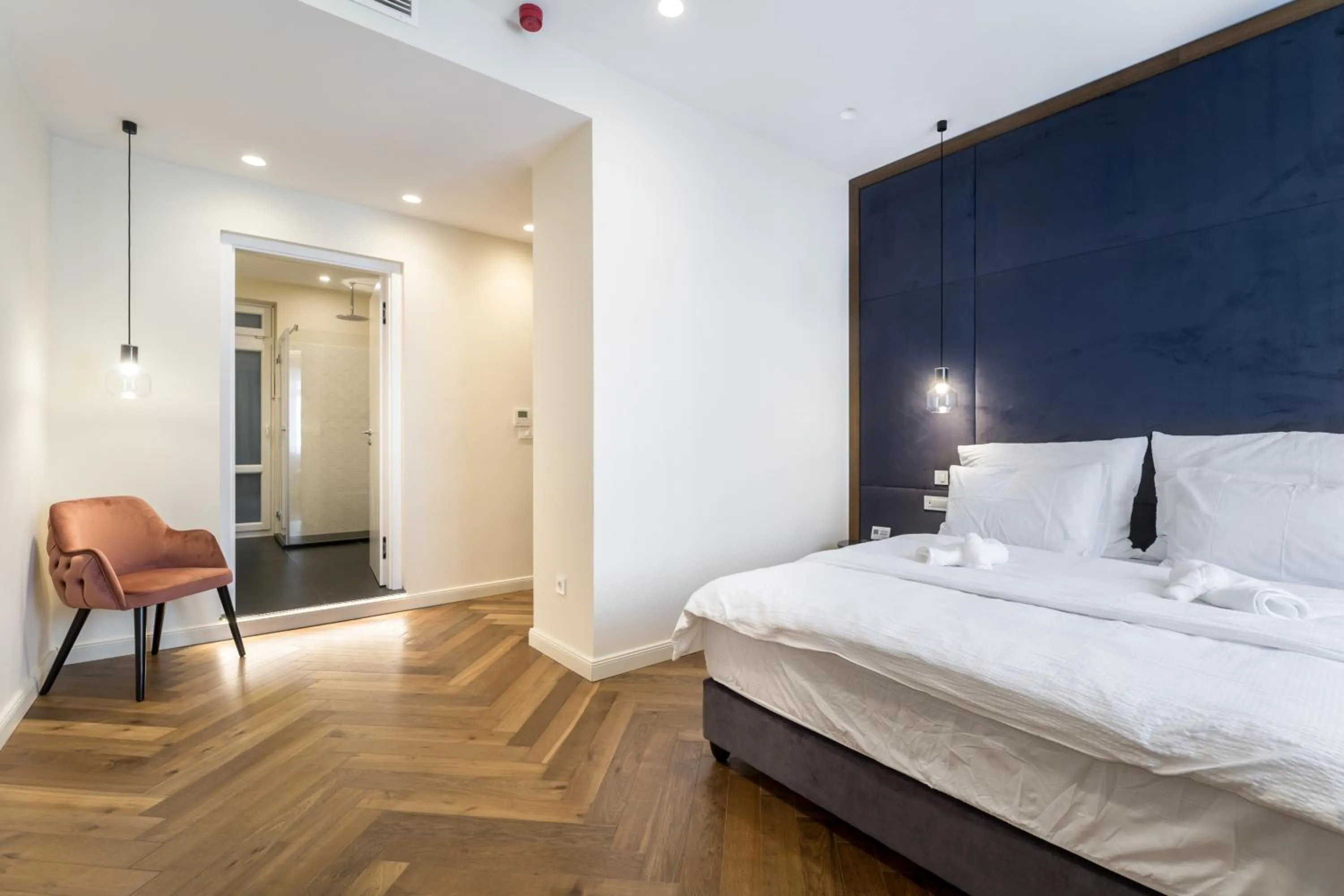 Photo of the whole room, Bed in Budapest Eye- Boutique Suites, by BQA