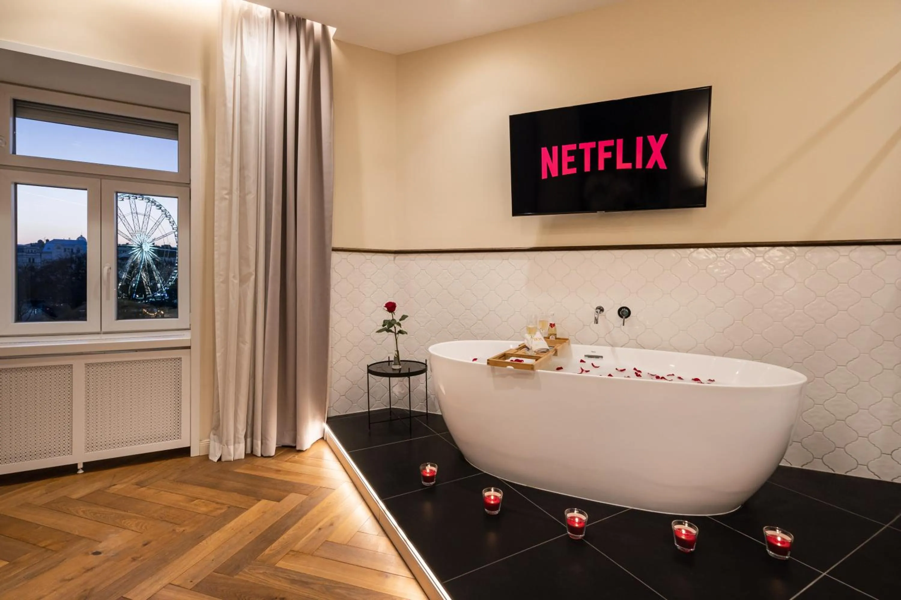 TV and multimedia in Budapest Eye- Boutique Suites, by BQA