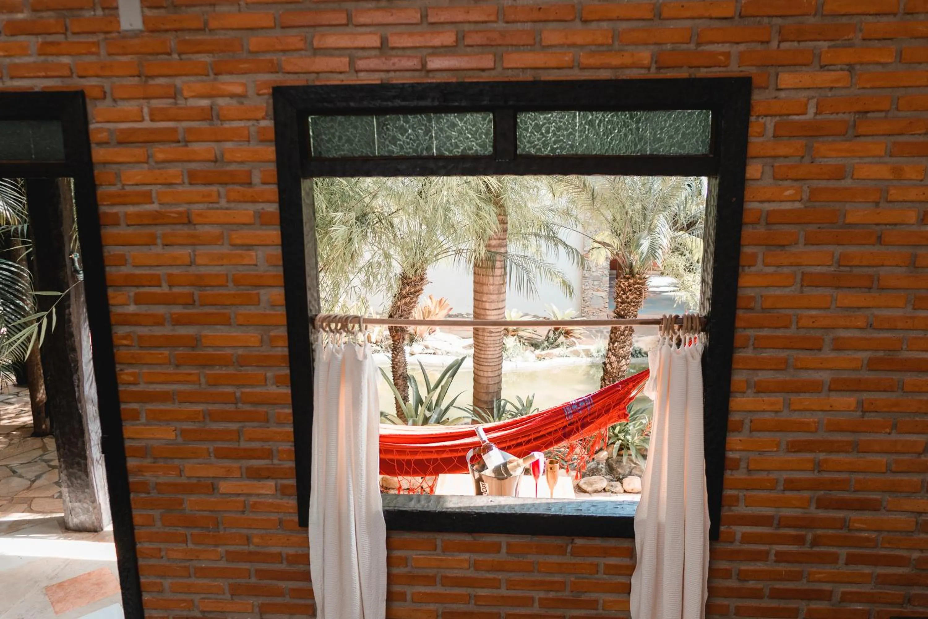 Garden view in Pousada Adega Cipo