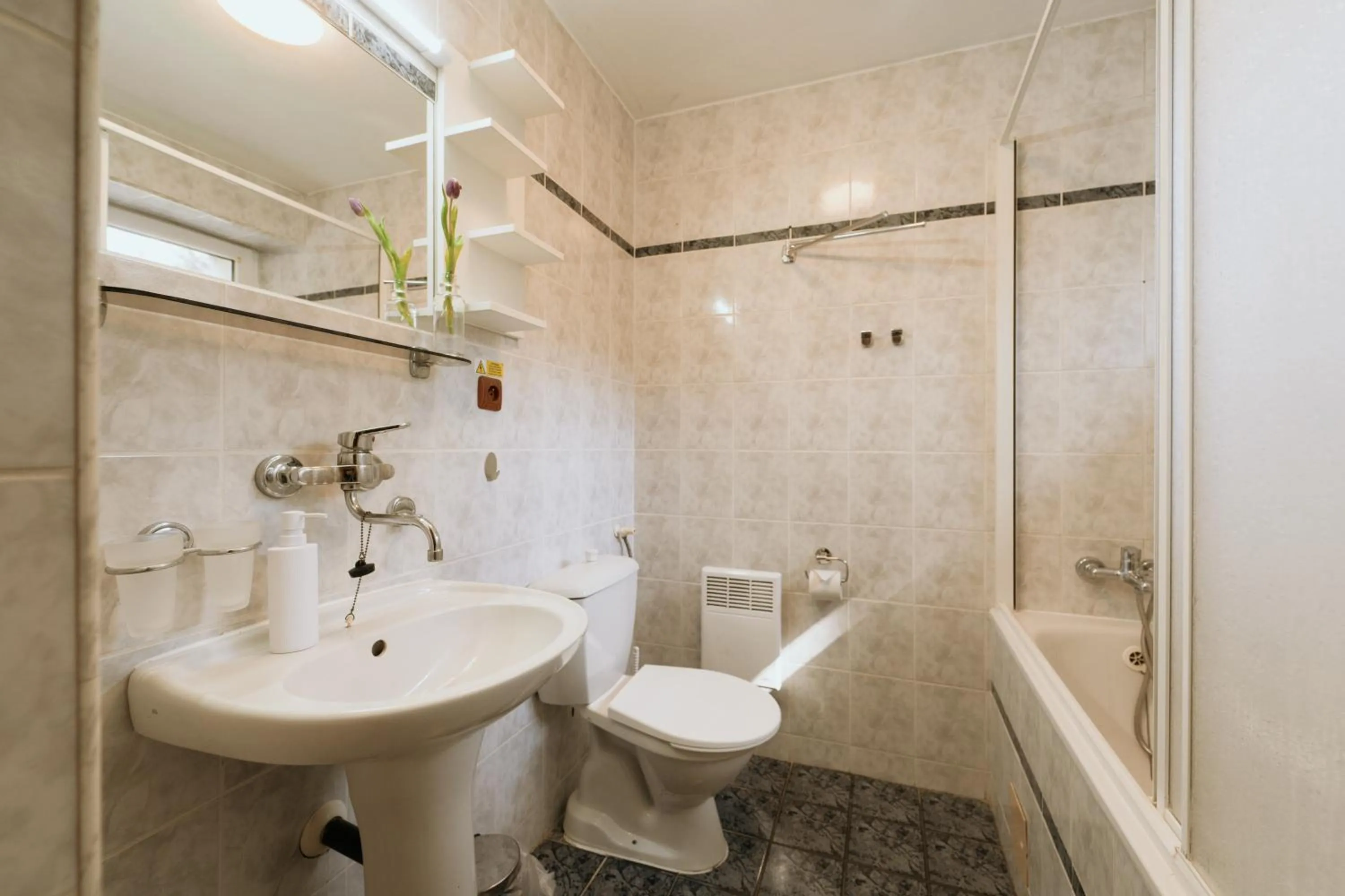 Bathroom in Horský hotel Bartoška