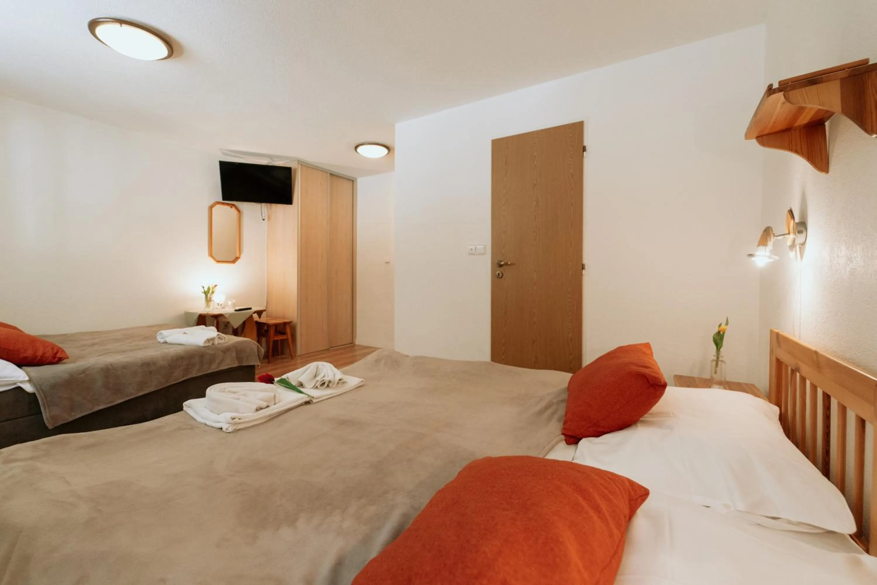 TV and multimedia, Bed in Horský hotel Bartoška