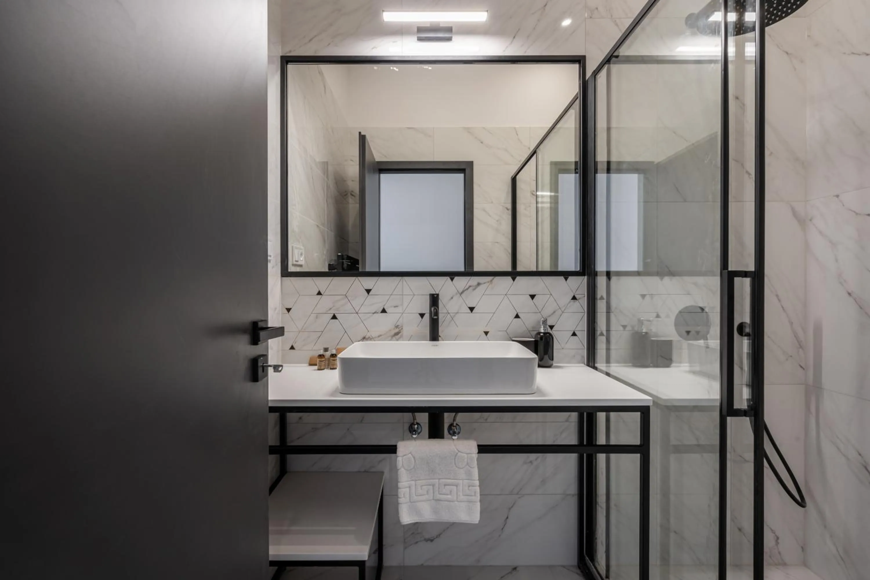 Shower in Astoria Boutique Suites- Best Location by BQA