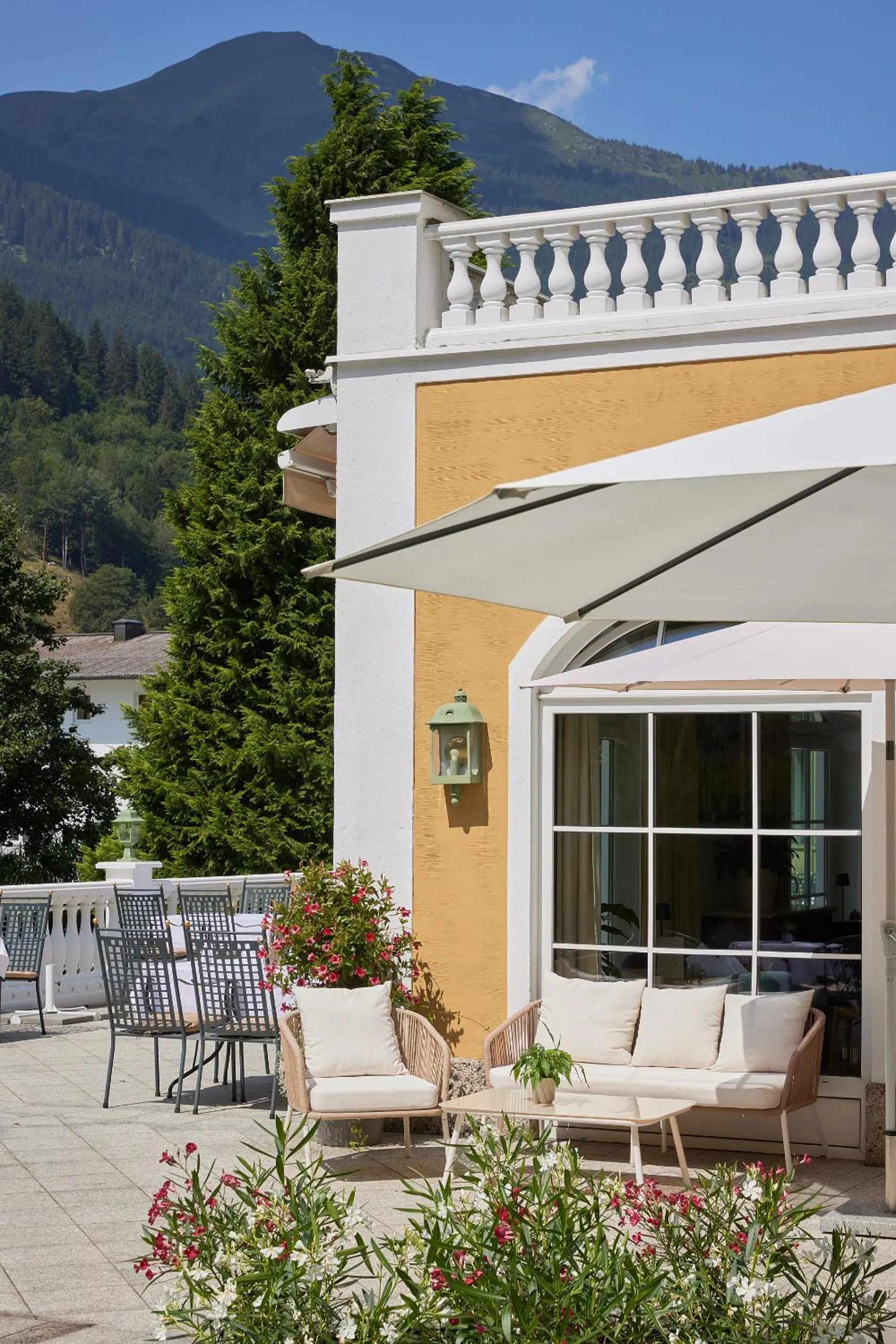 Balcony/Terrace in Das Alpenhaus Gasteinertal