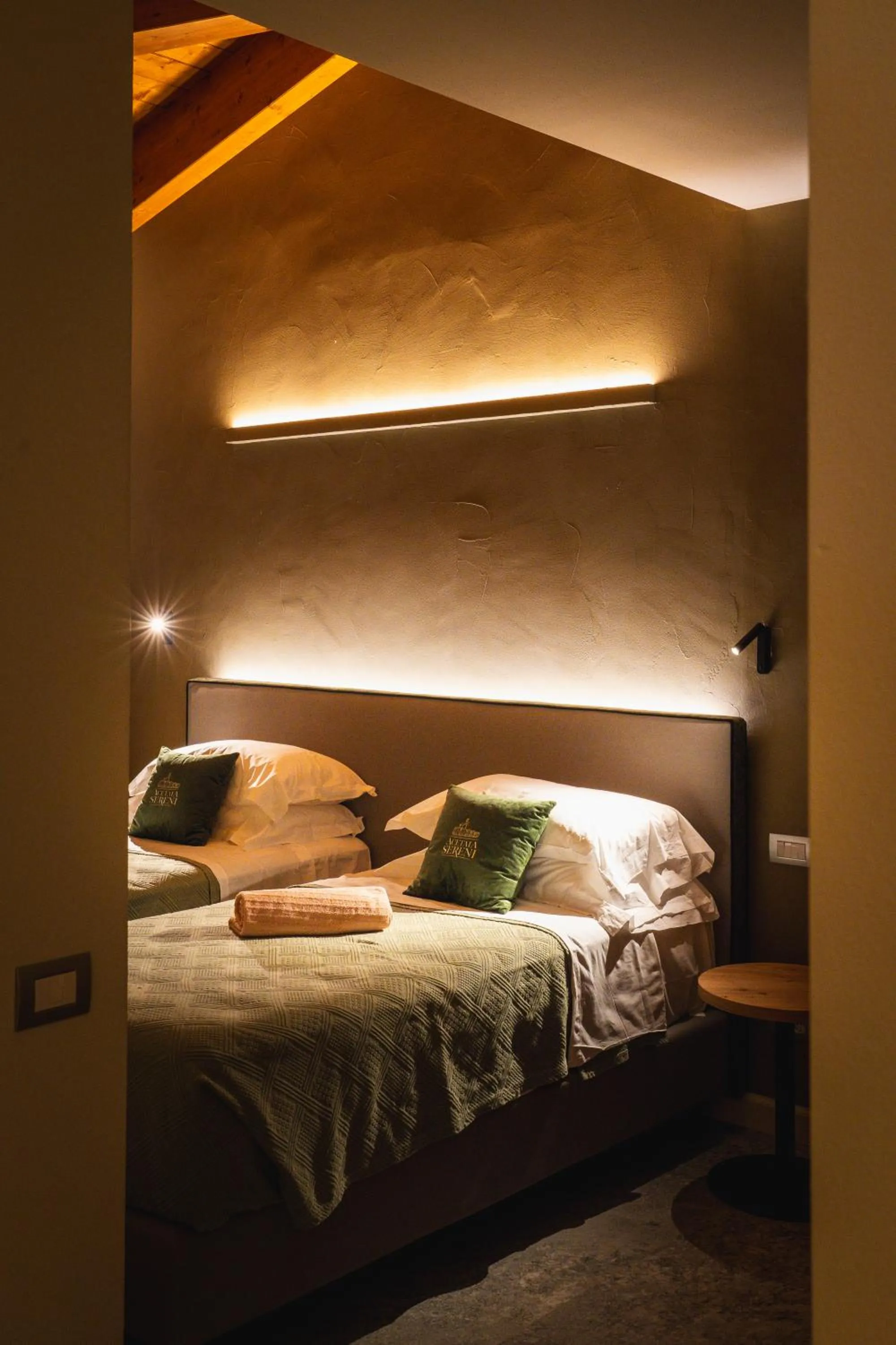 Bed in Agriturismo Acetaia Sereni