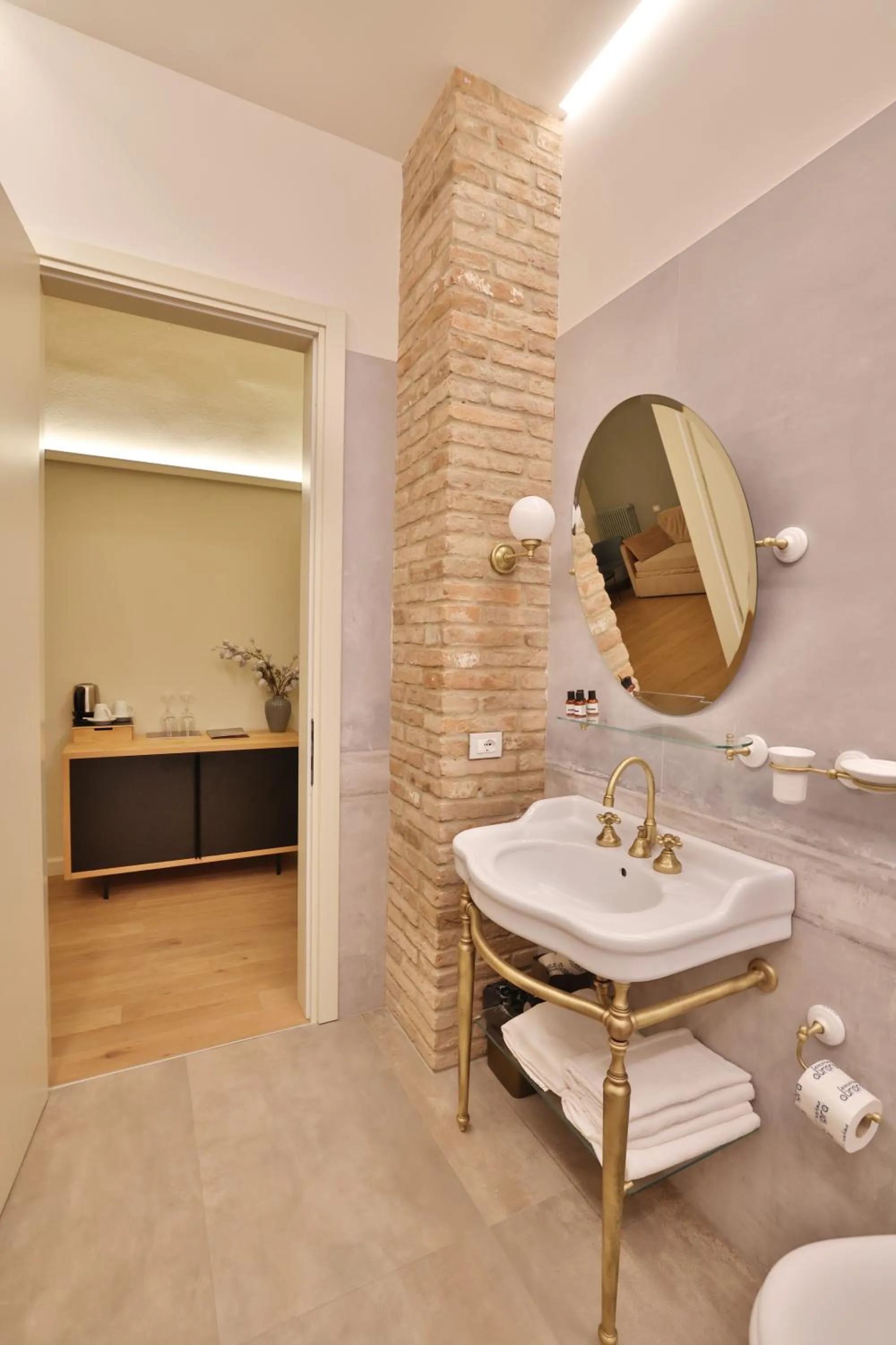 Bathroom in Agriturismo Acetaia Sereni