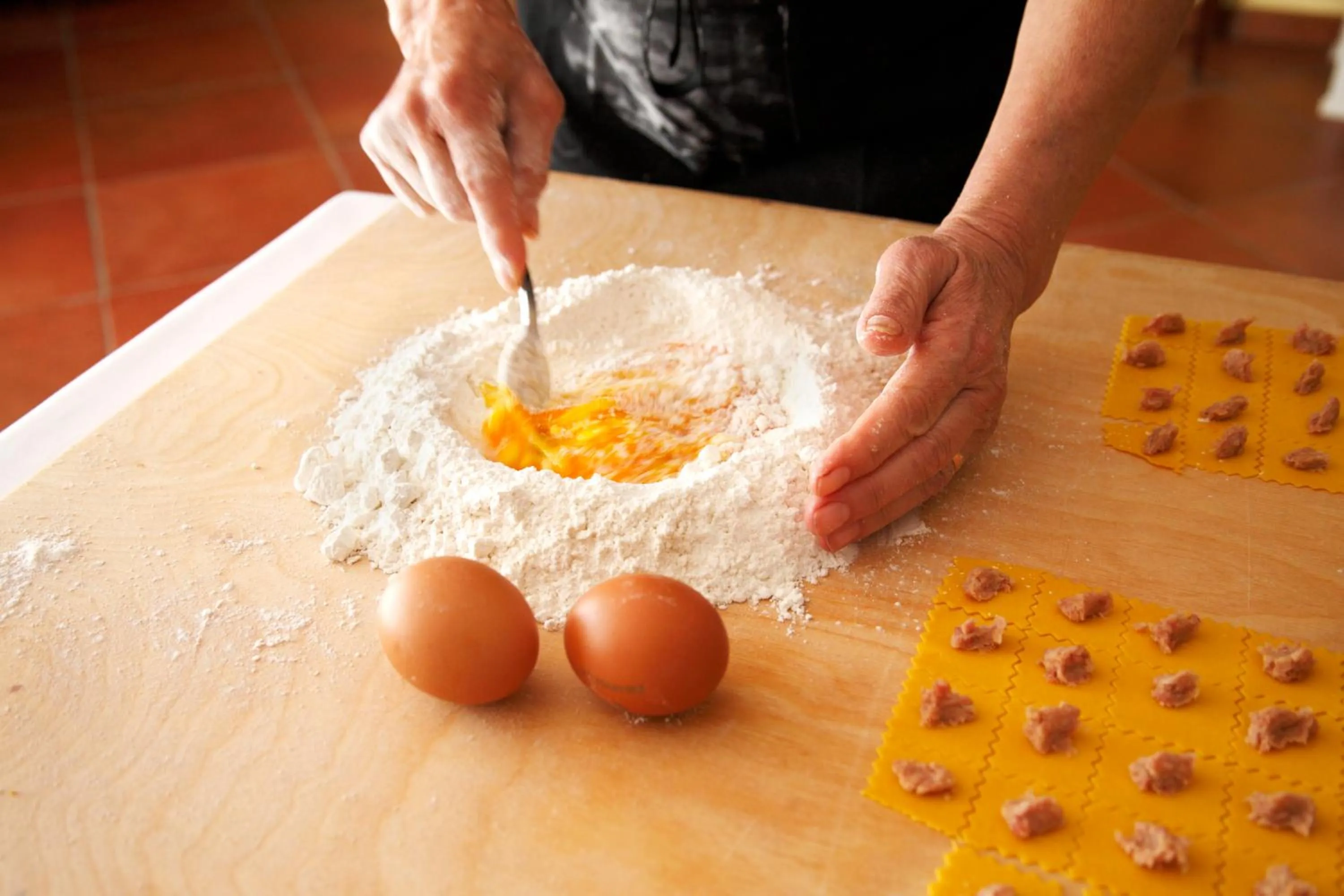 Food close-up in Agriturismo Acetaia Sereni