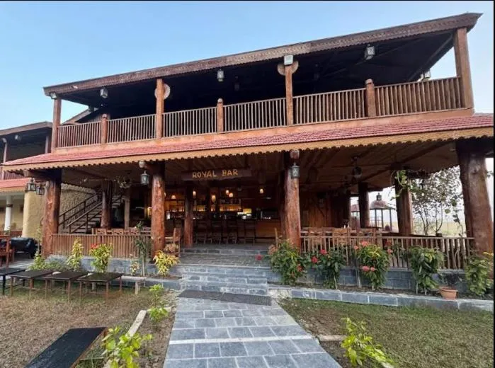 Lounge or bar in Green Park Chitwan