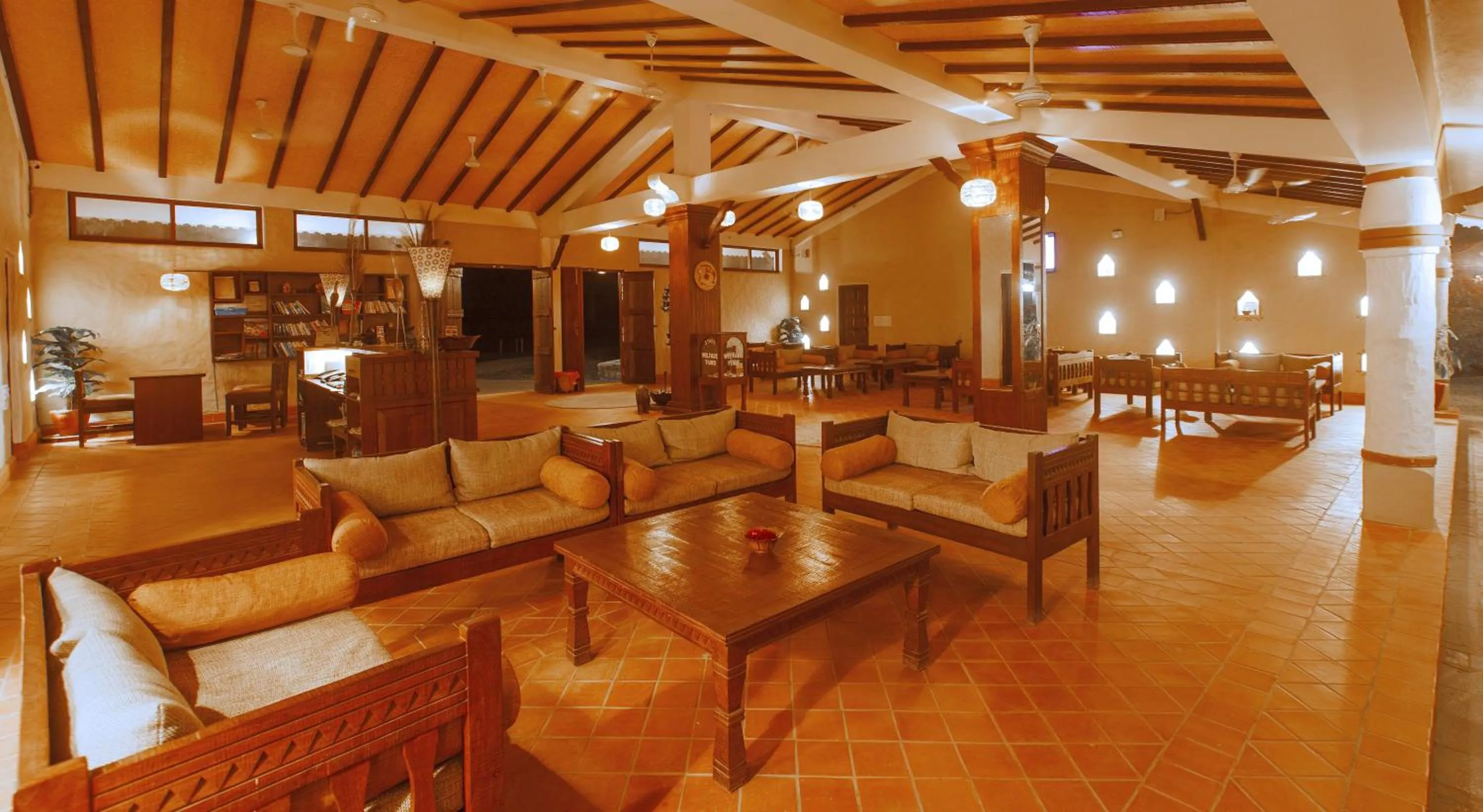 Lobby or reception in Green Park Chitwan