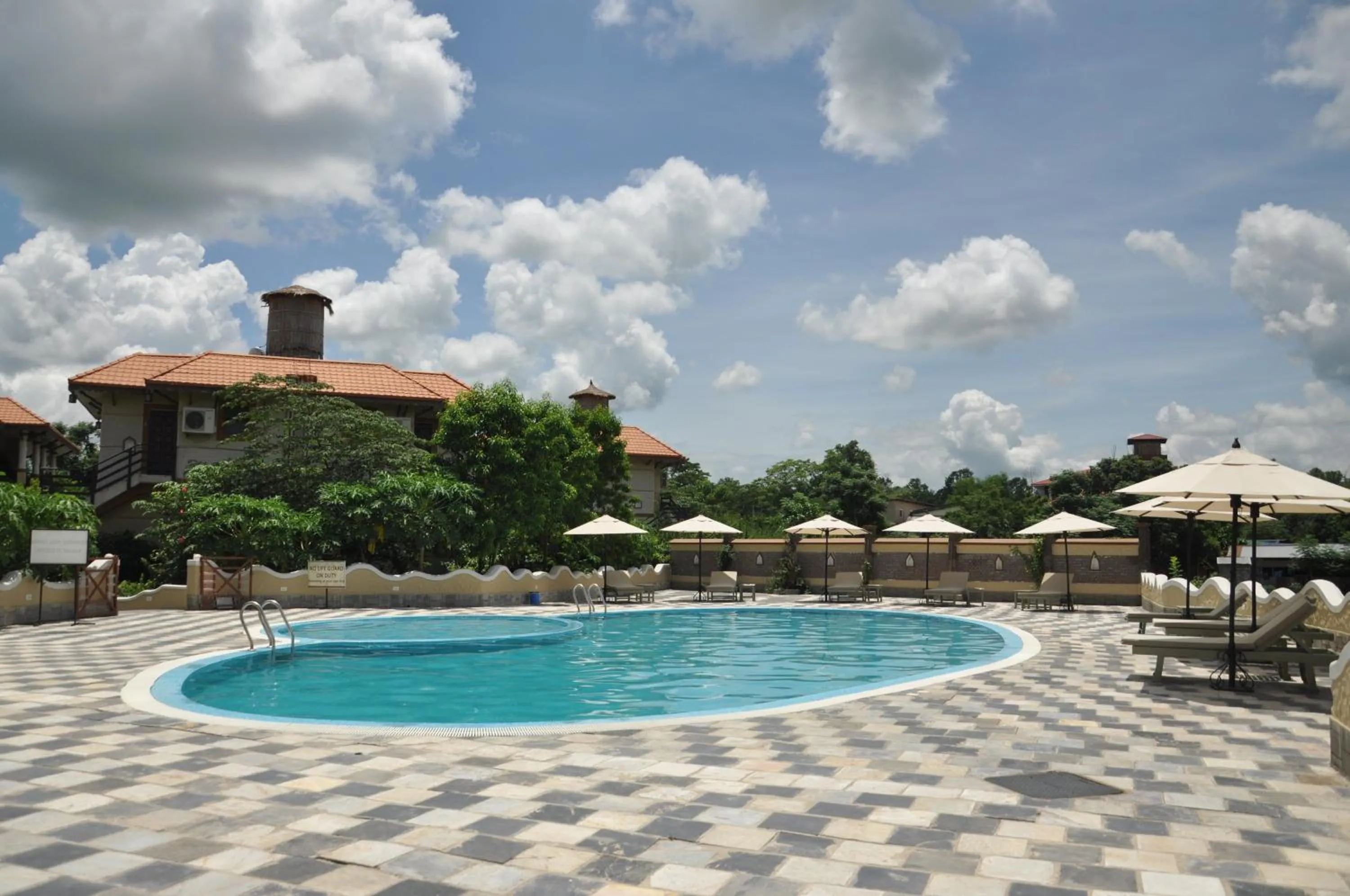 Property building in Green Park Chitwan