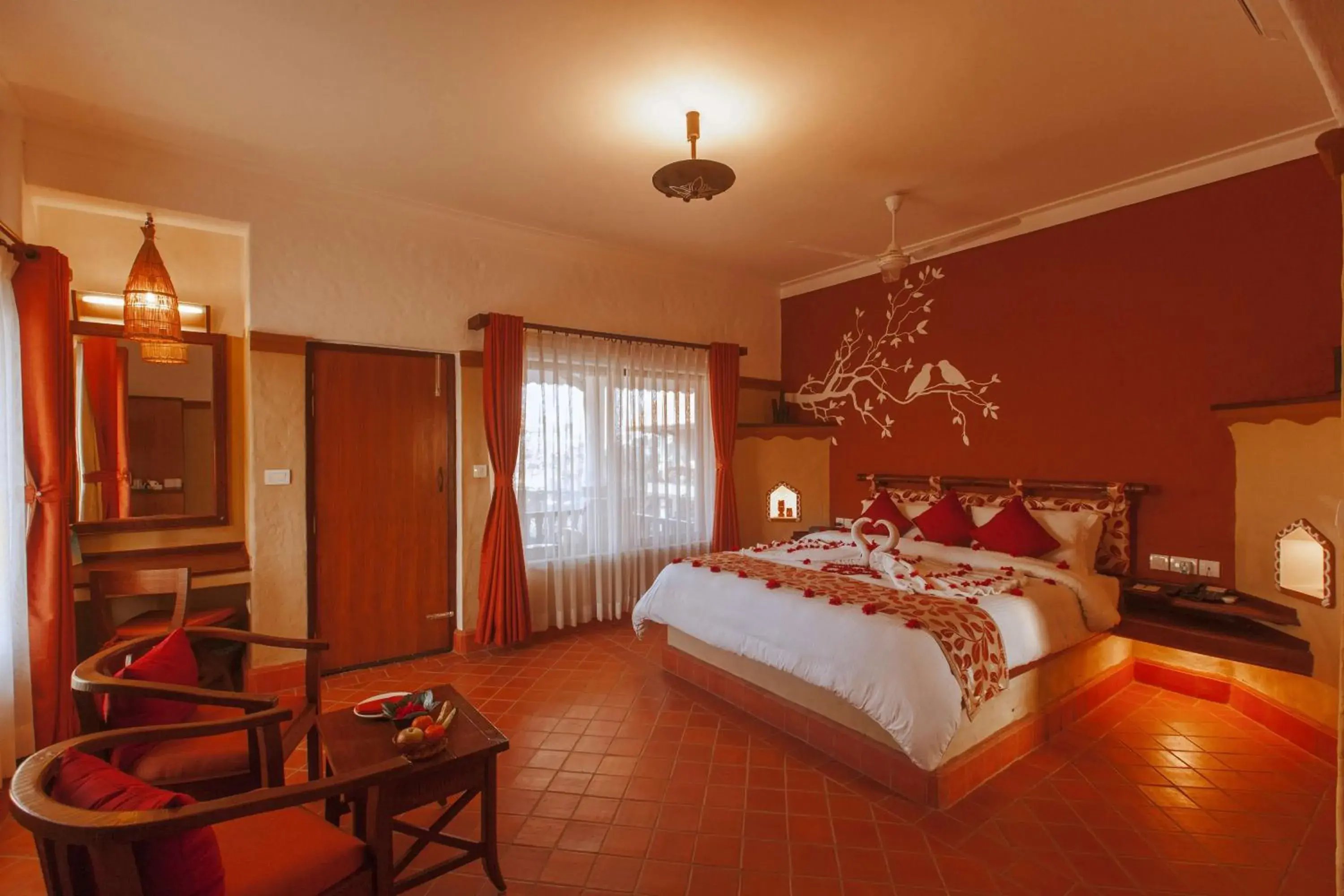 Bedroom, Bed in Green Park Chitwan Bedroom, Bed in Green Park Chitwan