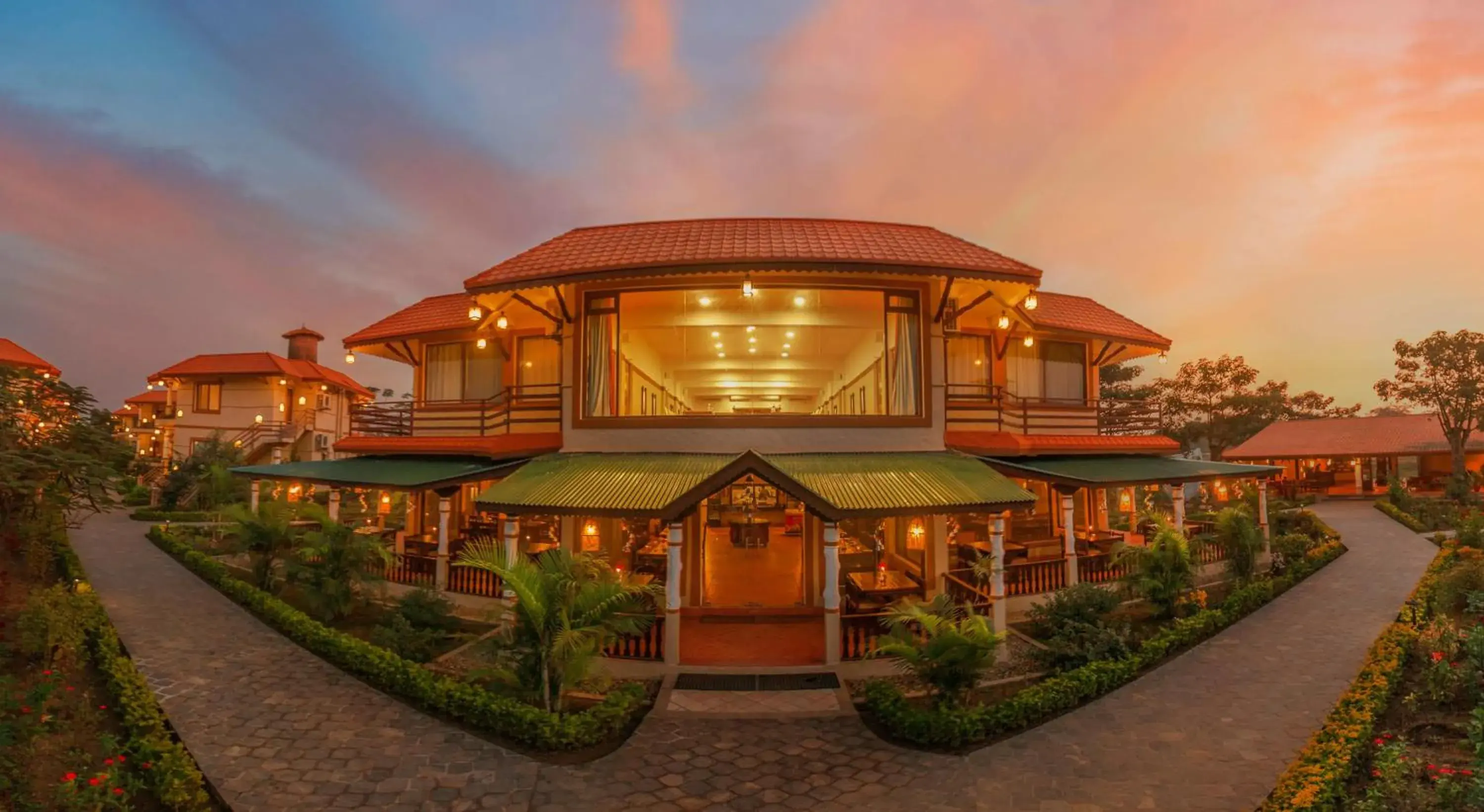 Facade/entrance in Green Park Chitwan Facade/entrance in Green Park Chitwan