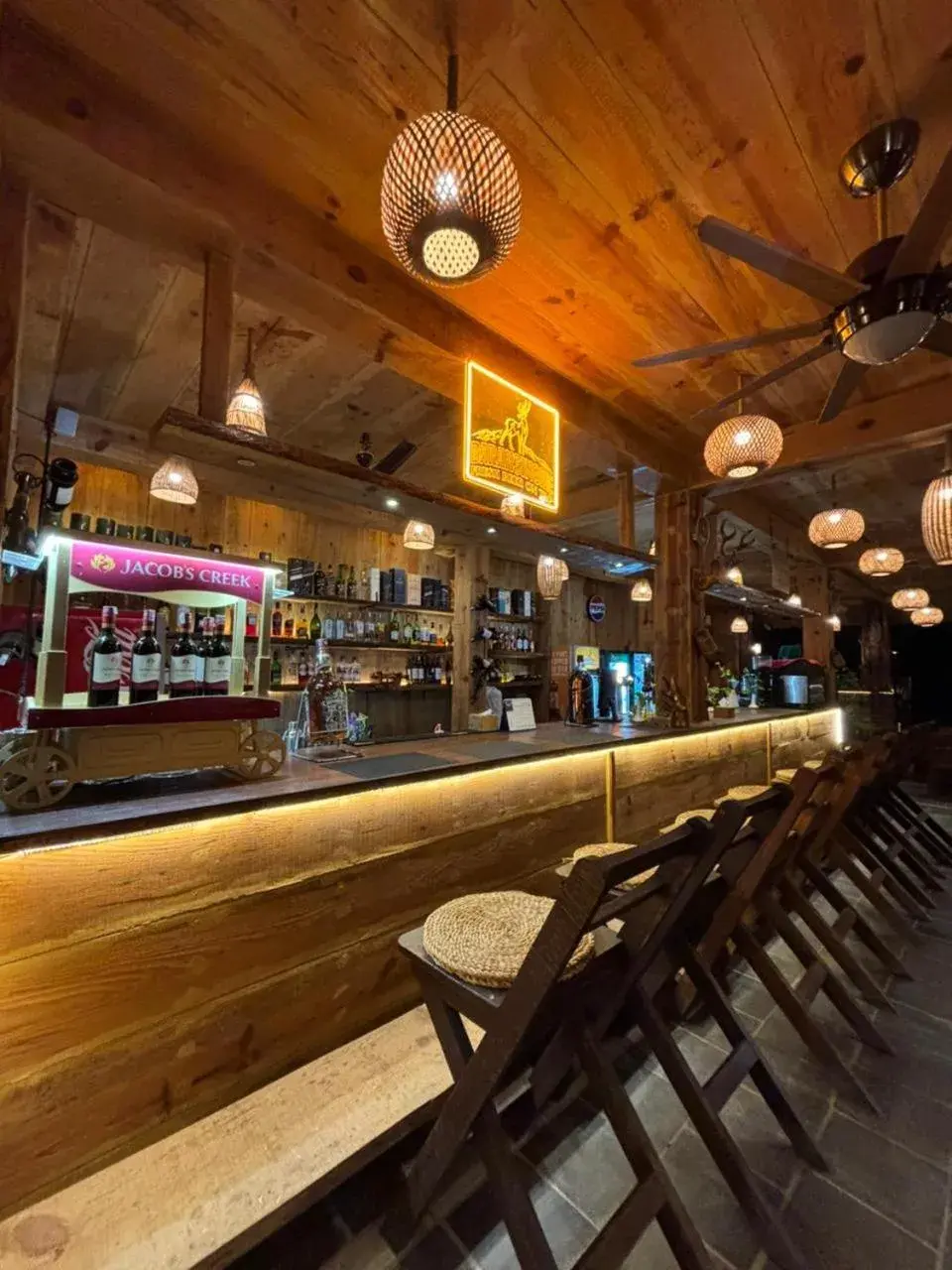 Lounge or bar in Green Park Chitwan Lounge or bar in Green Park Chitwan