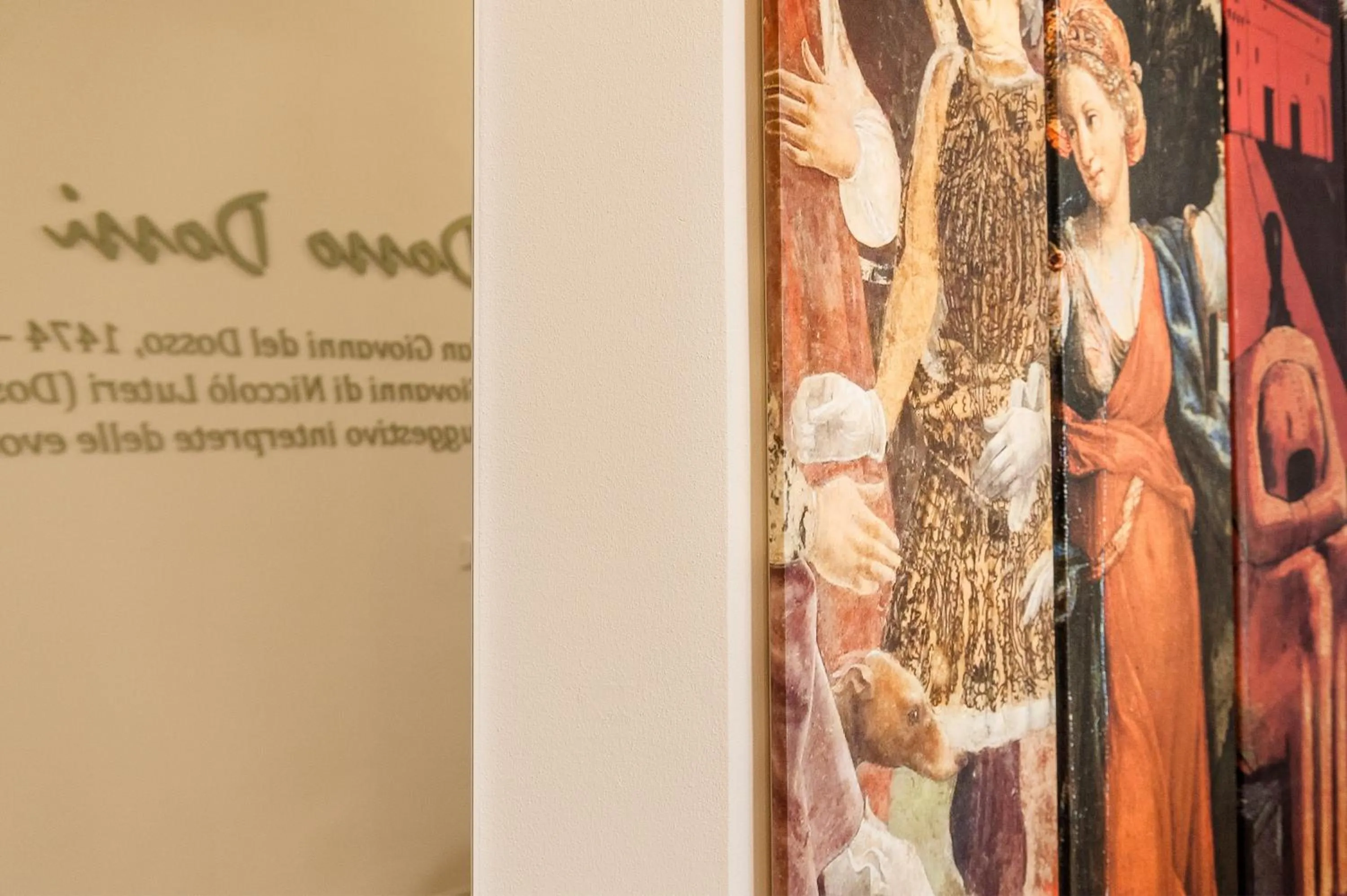 Decorative detail in Ferrara Rooms