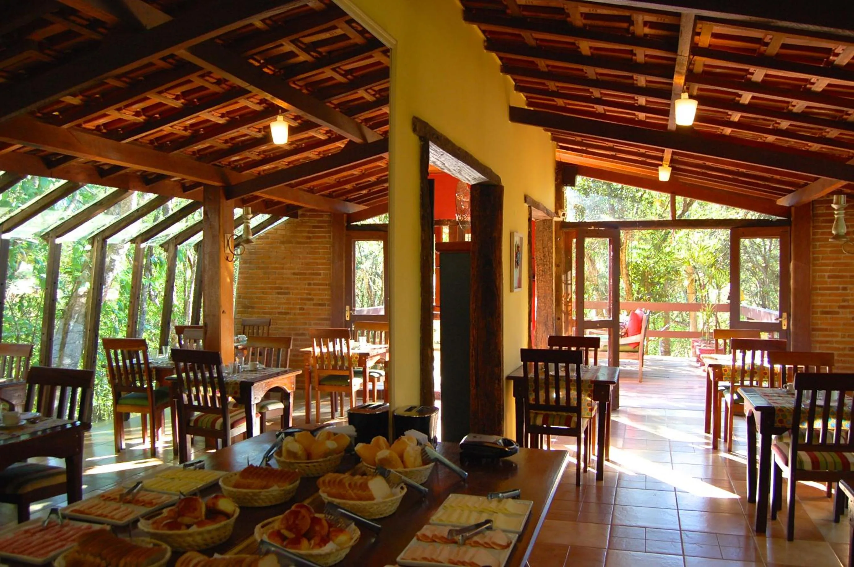 Garden view in Pássaro de Fogo