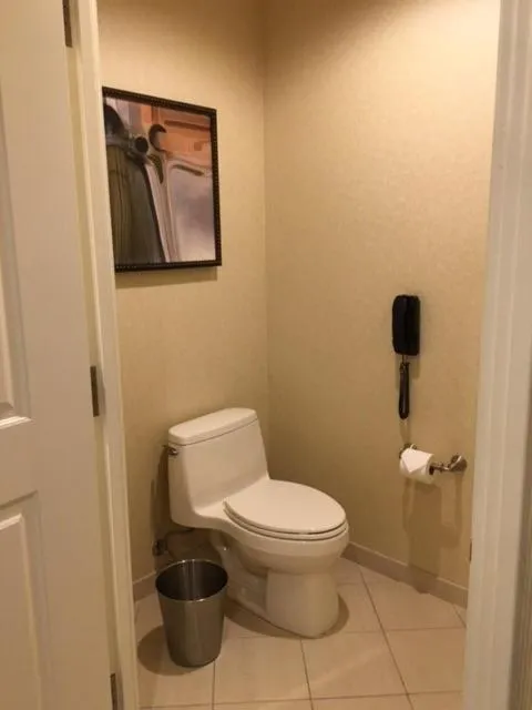 Bathroom in MGM Signature Condo Hotel by Owner - No Resort Fee !!