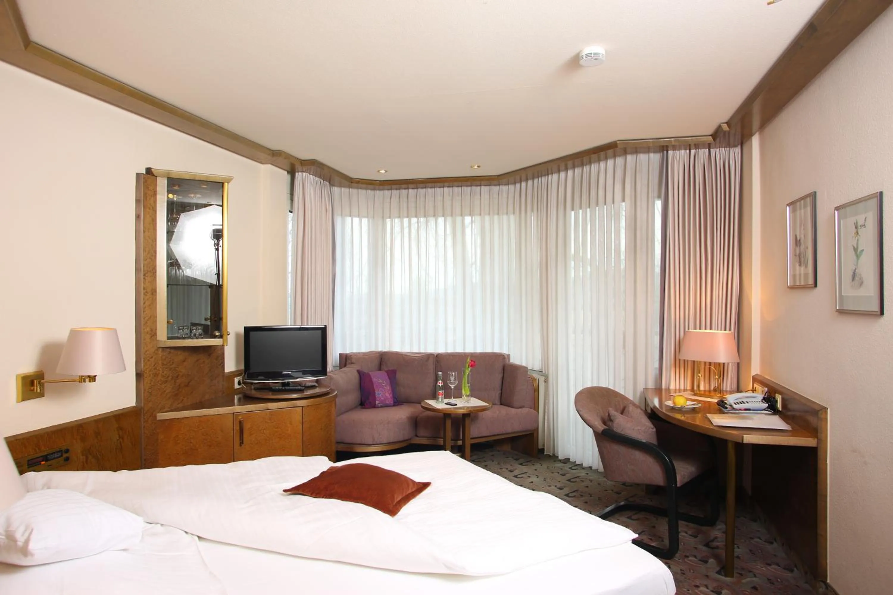 Bed in Hotel Brielhof
