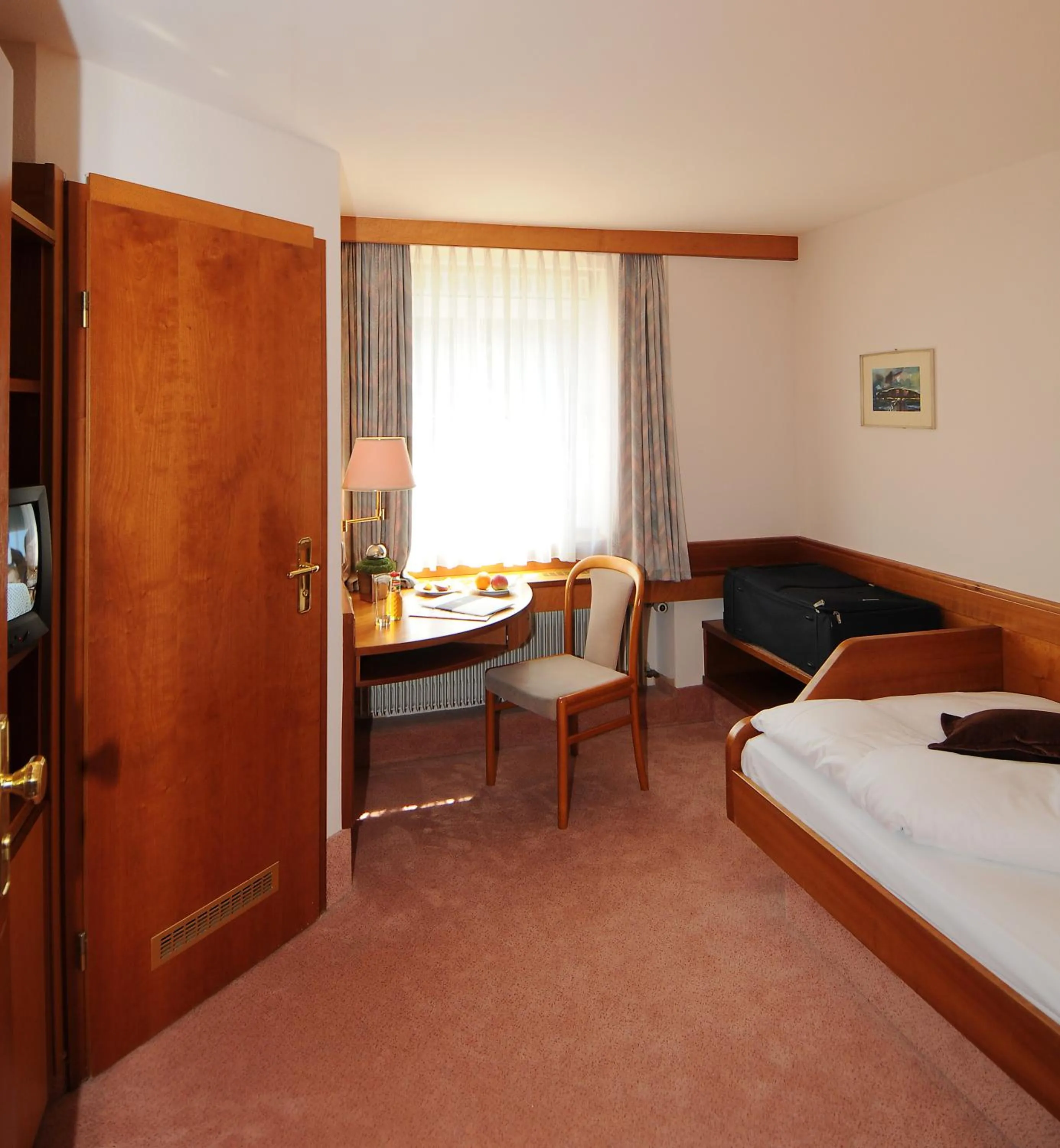 Bed in Hotel Brielhof