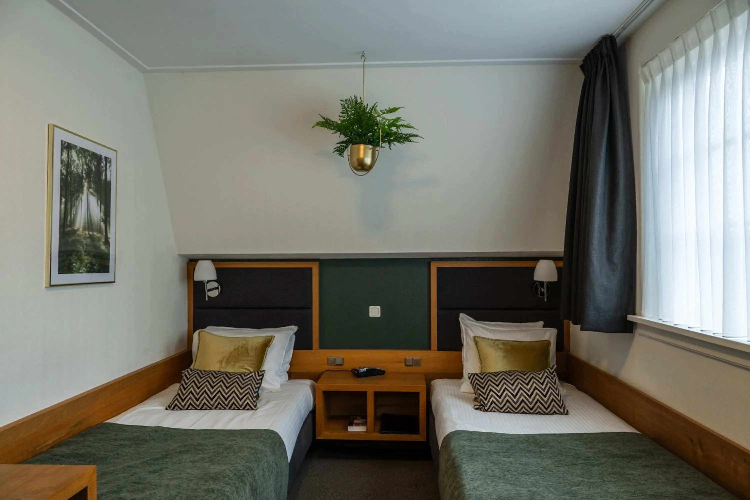 Bed in Hotel Restaurant Het Witte Huis