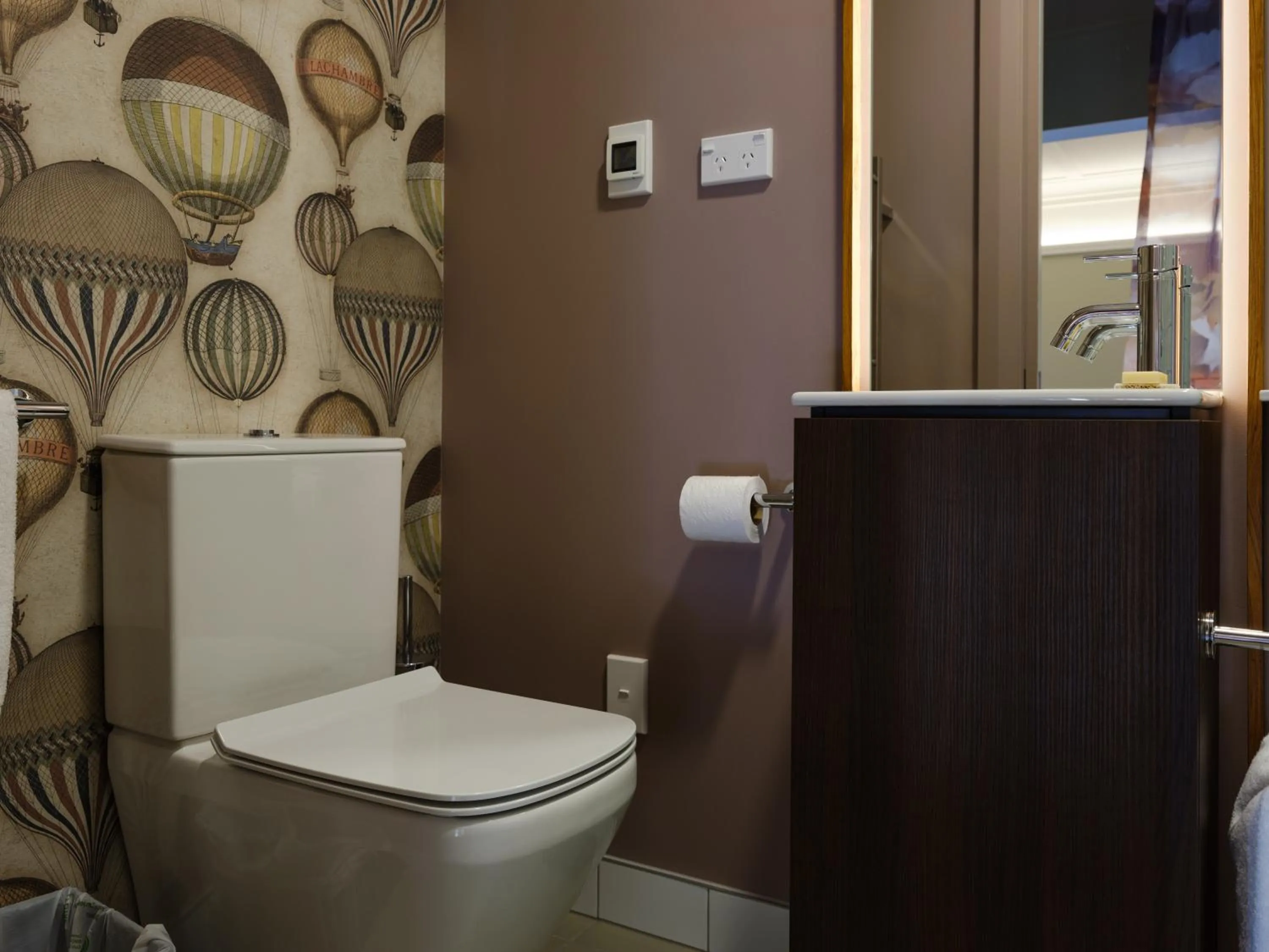 Toilet in Bell Hill Apartments