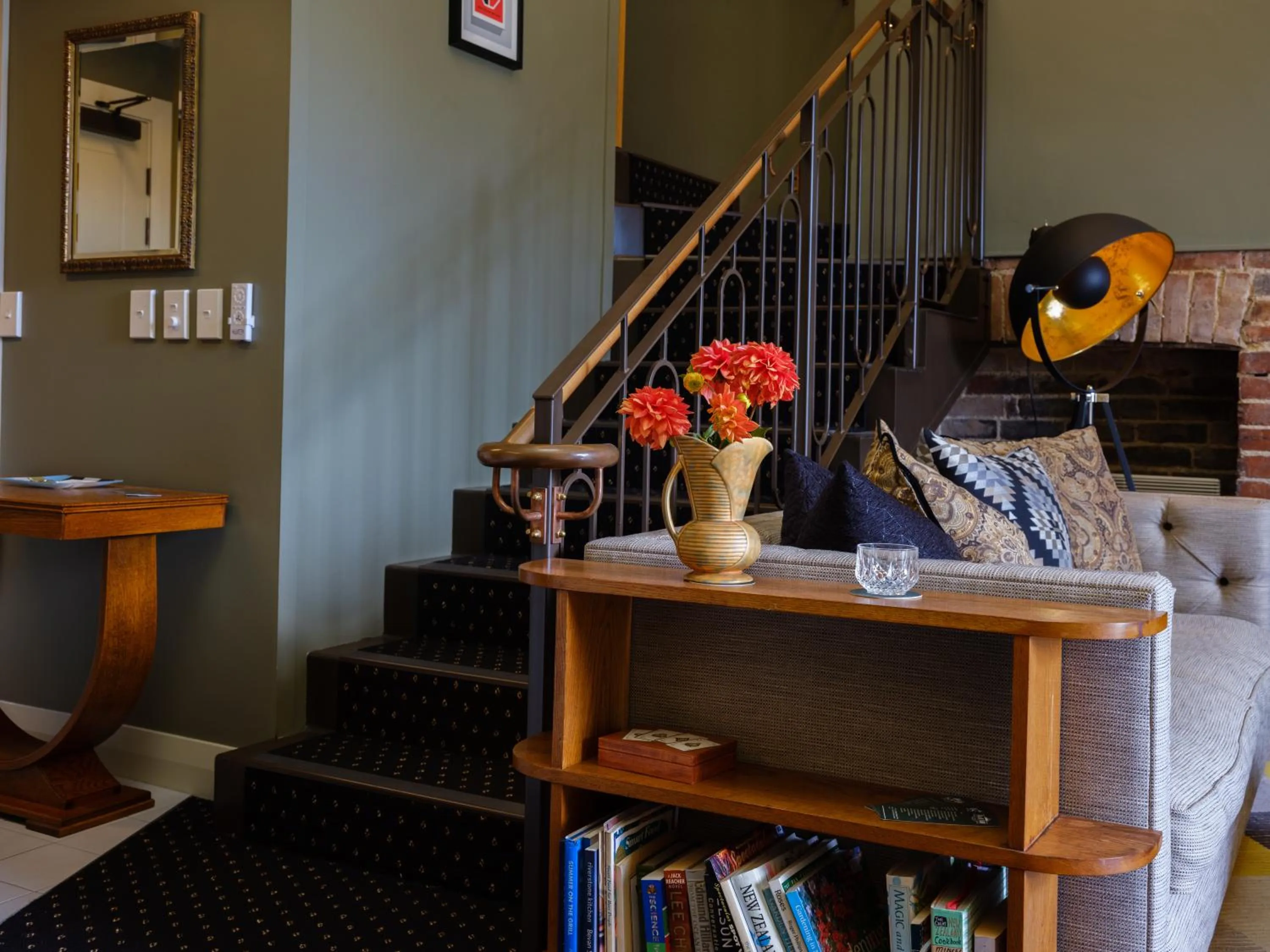 Living room in Bell Hill Apartments
