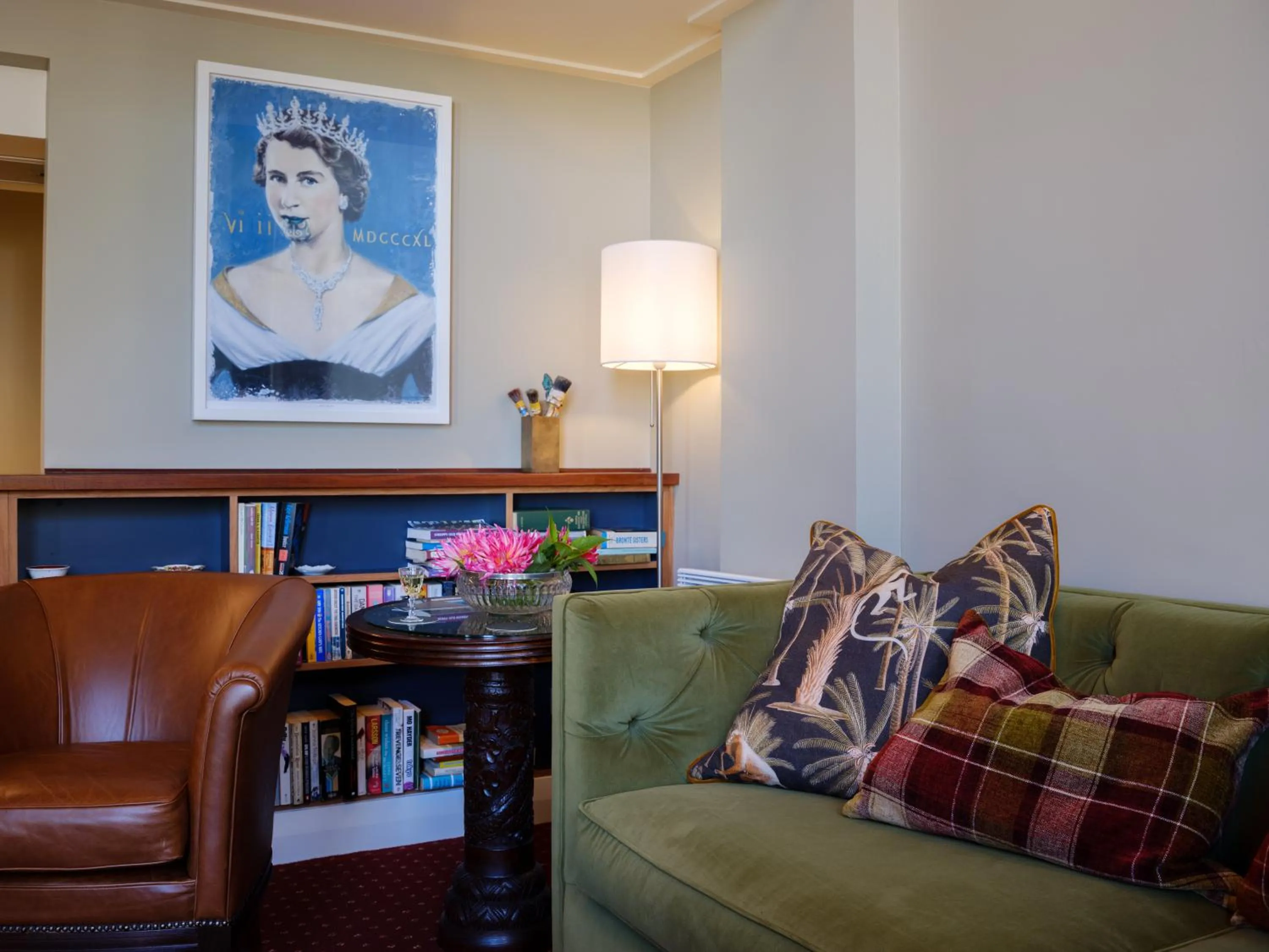 Living room in Bell Hill Apartments