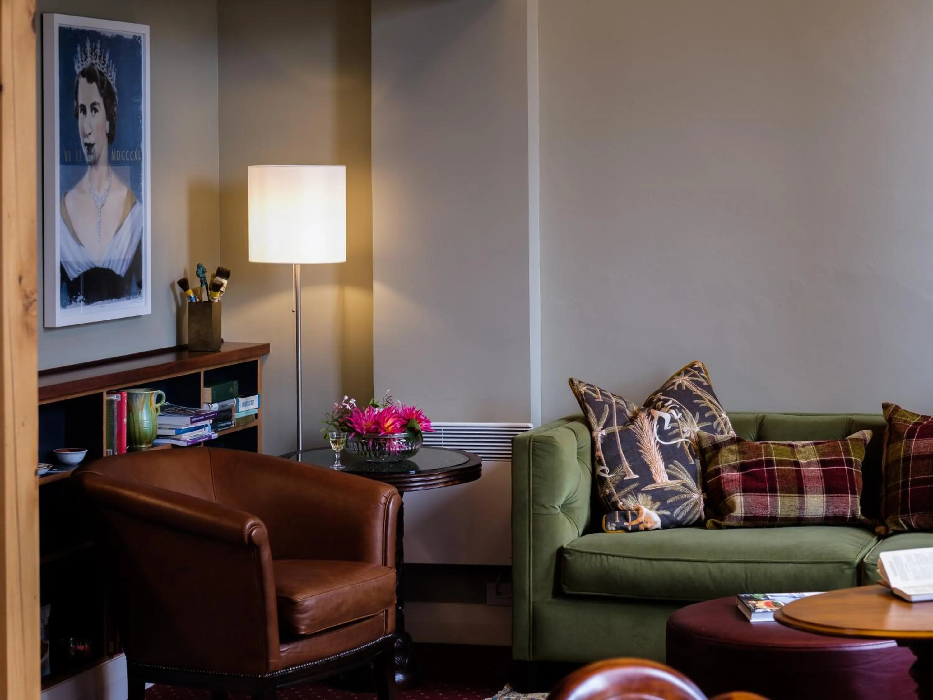 Living room in Bell Hill Apartments