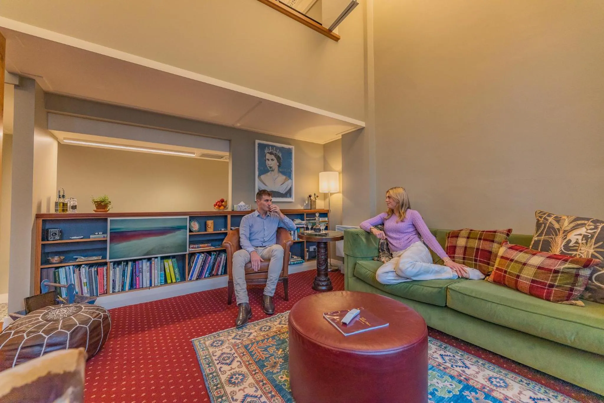 Living room in Bell Hill Apartments