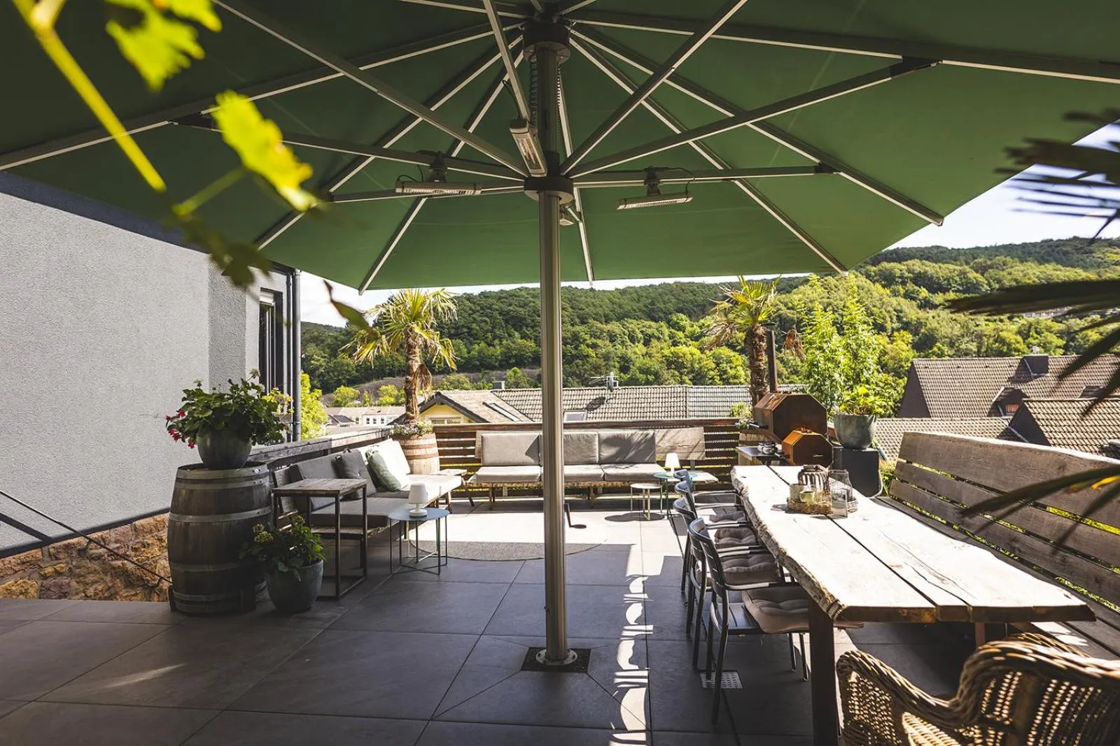 Garden in Boutique Hotel LANDHAUSZEIT