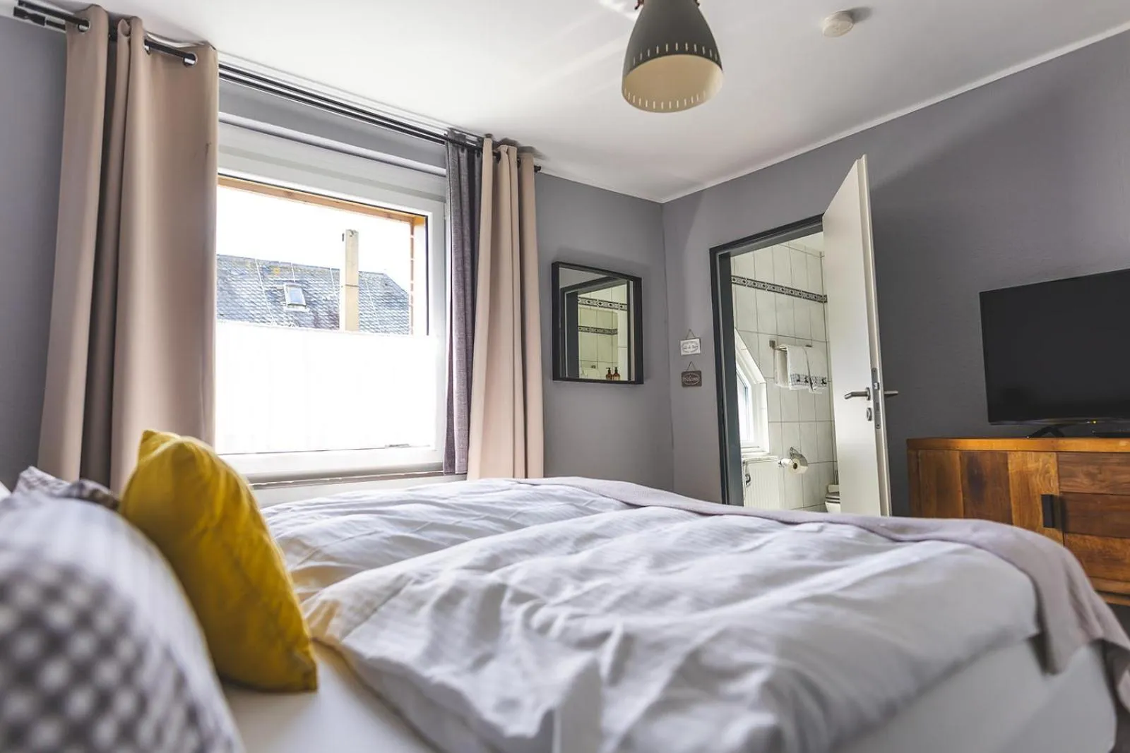 Photo of the whole room, Bed in Boutique Hotel LANDHAUSZEIT