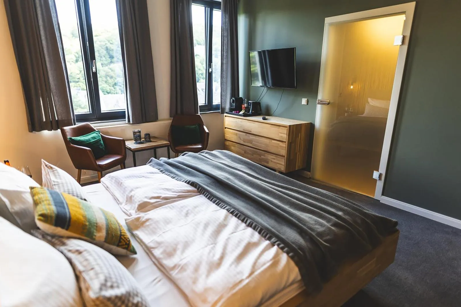 TV and multimedia, Bed in Boutique Hotel LANDHAUSZEIT