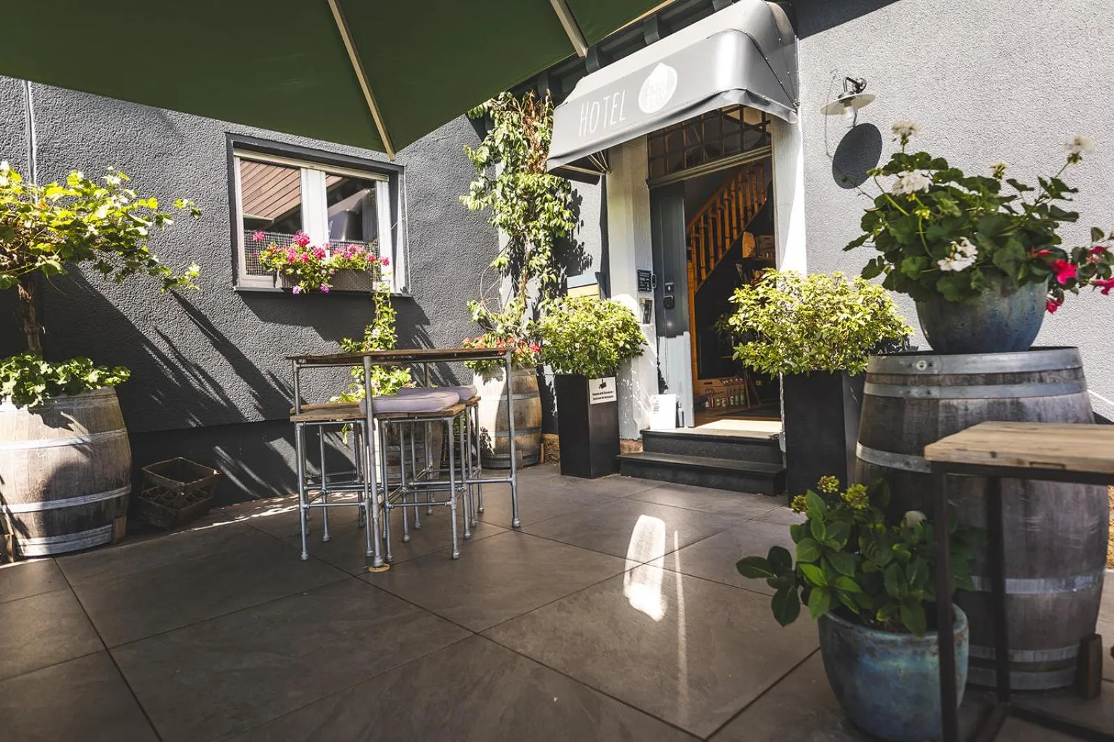 Garden in Boutique Hotel LANDHAUSZEIT