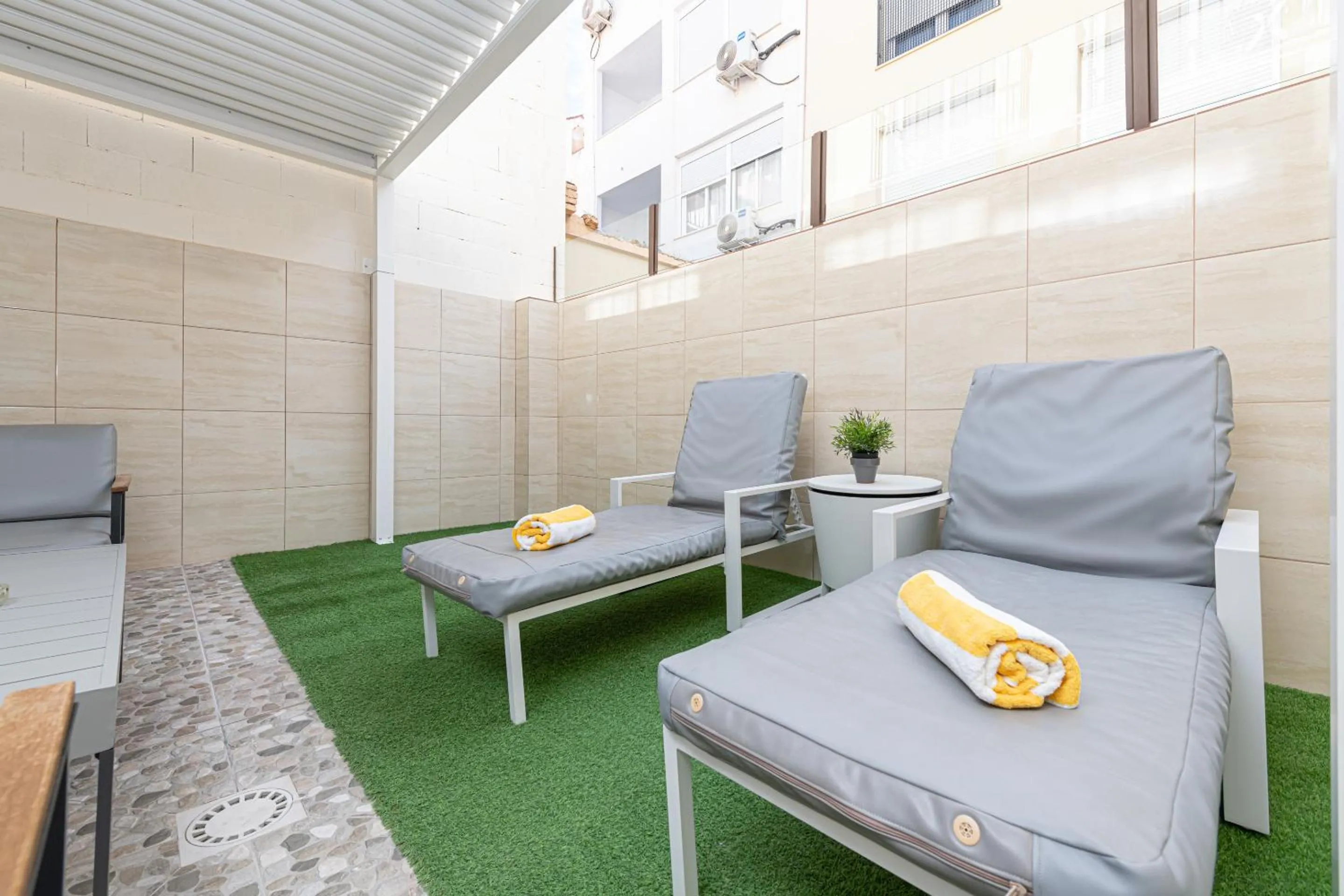 Balcony/Terrace in Luxury Home Poseidon