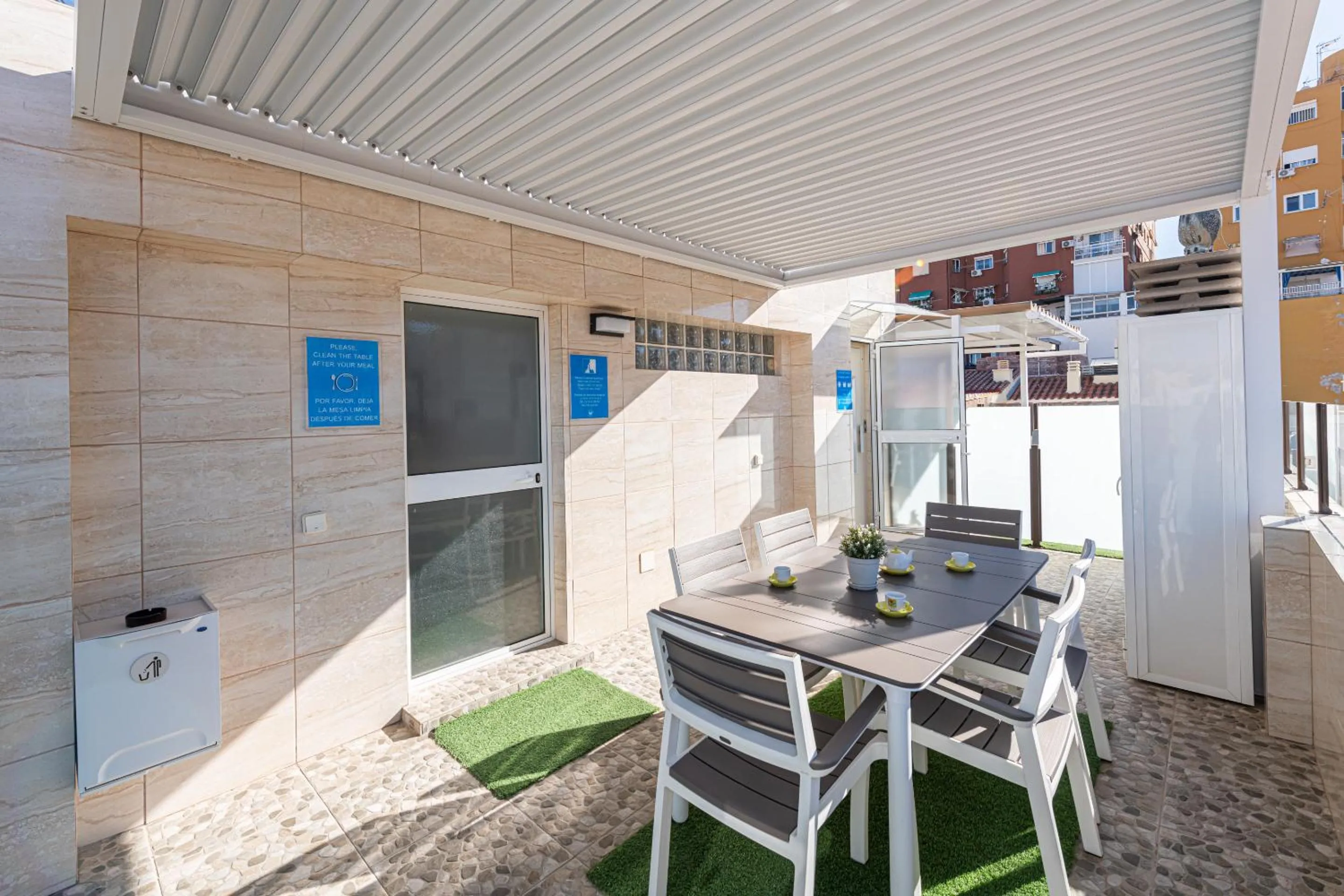 Balcony/Terrace in Luxury Home Poseidon