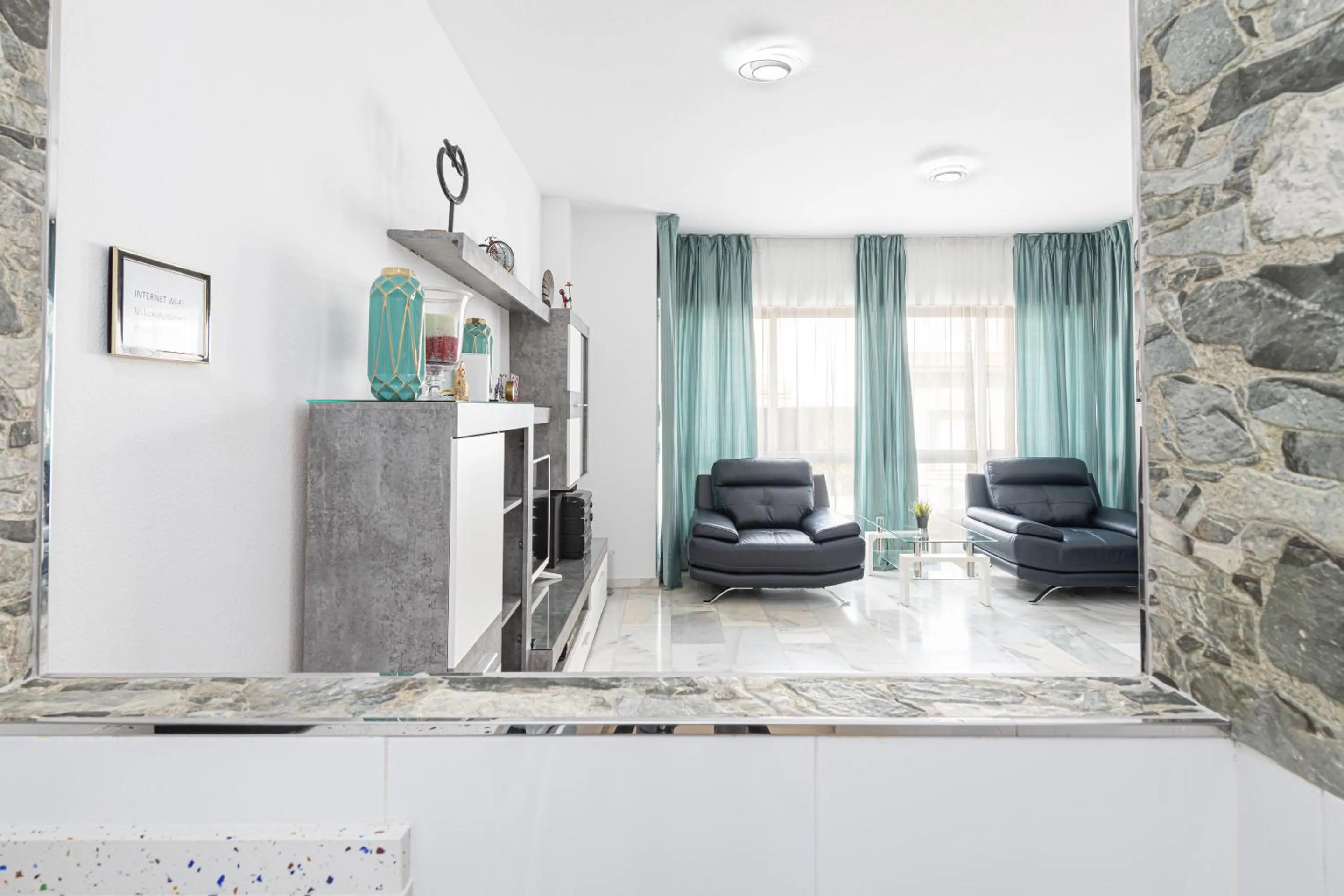 Living room in Luxury Home Poseidon