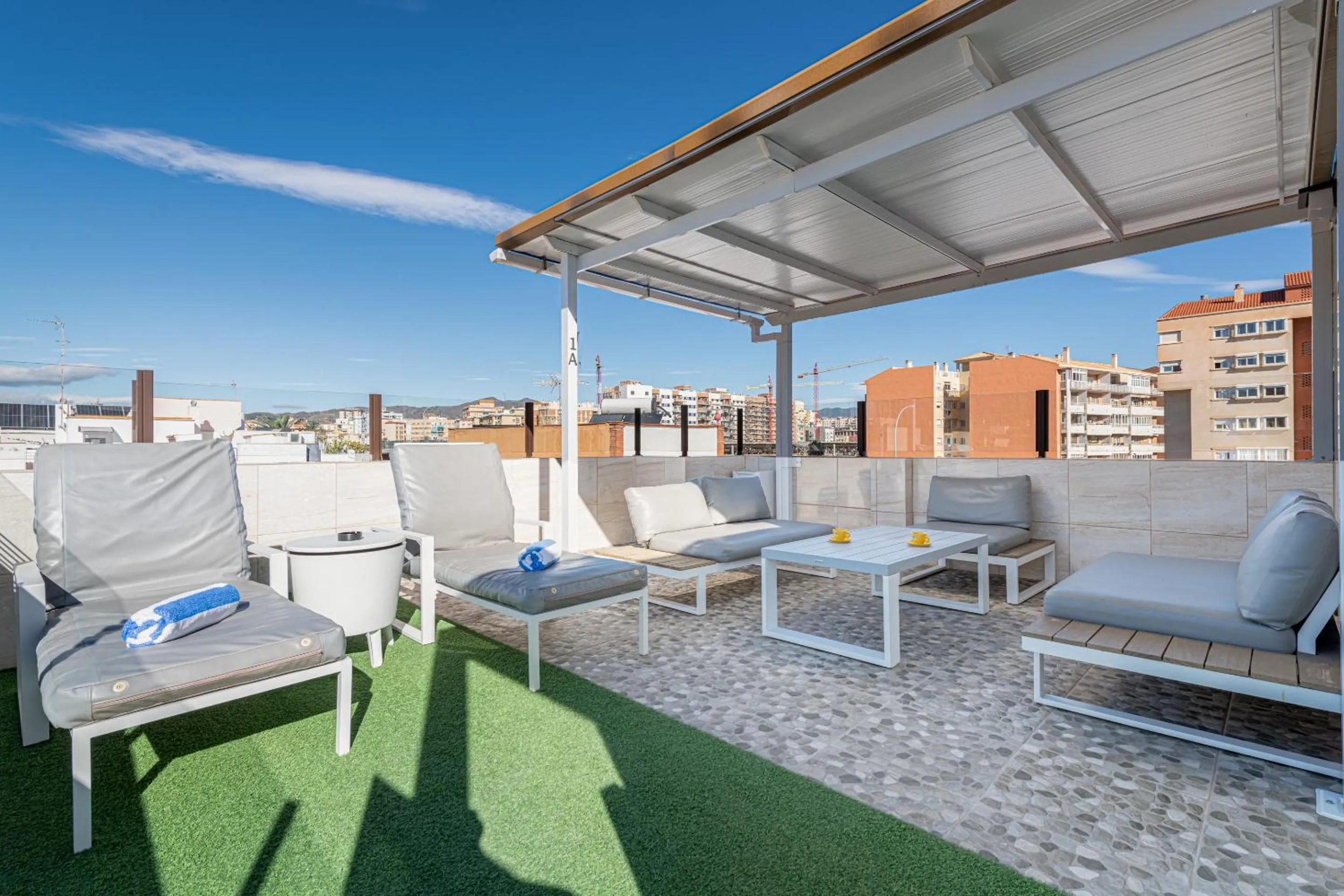 Balcony/Terrace in Luxury Home Poseidon