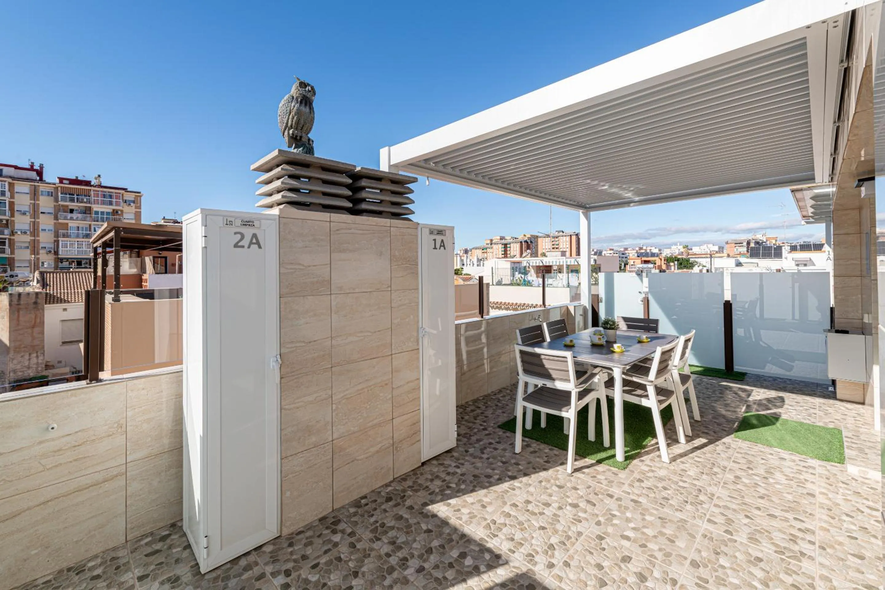 Balcony/Terrace in Luxury Home Poseidon
