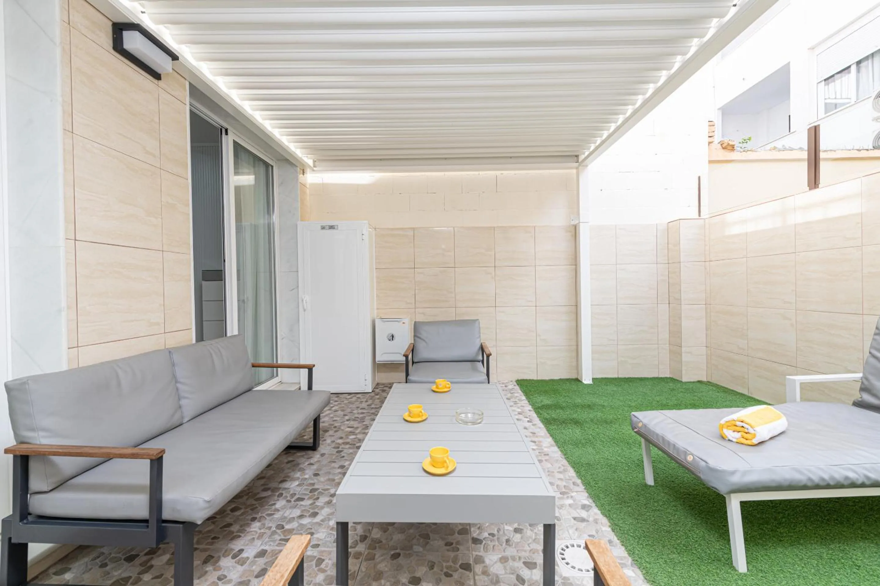 Balcony/Terrace in Luxury Home Poseidon