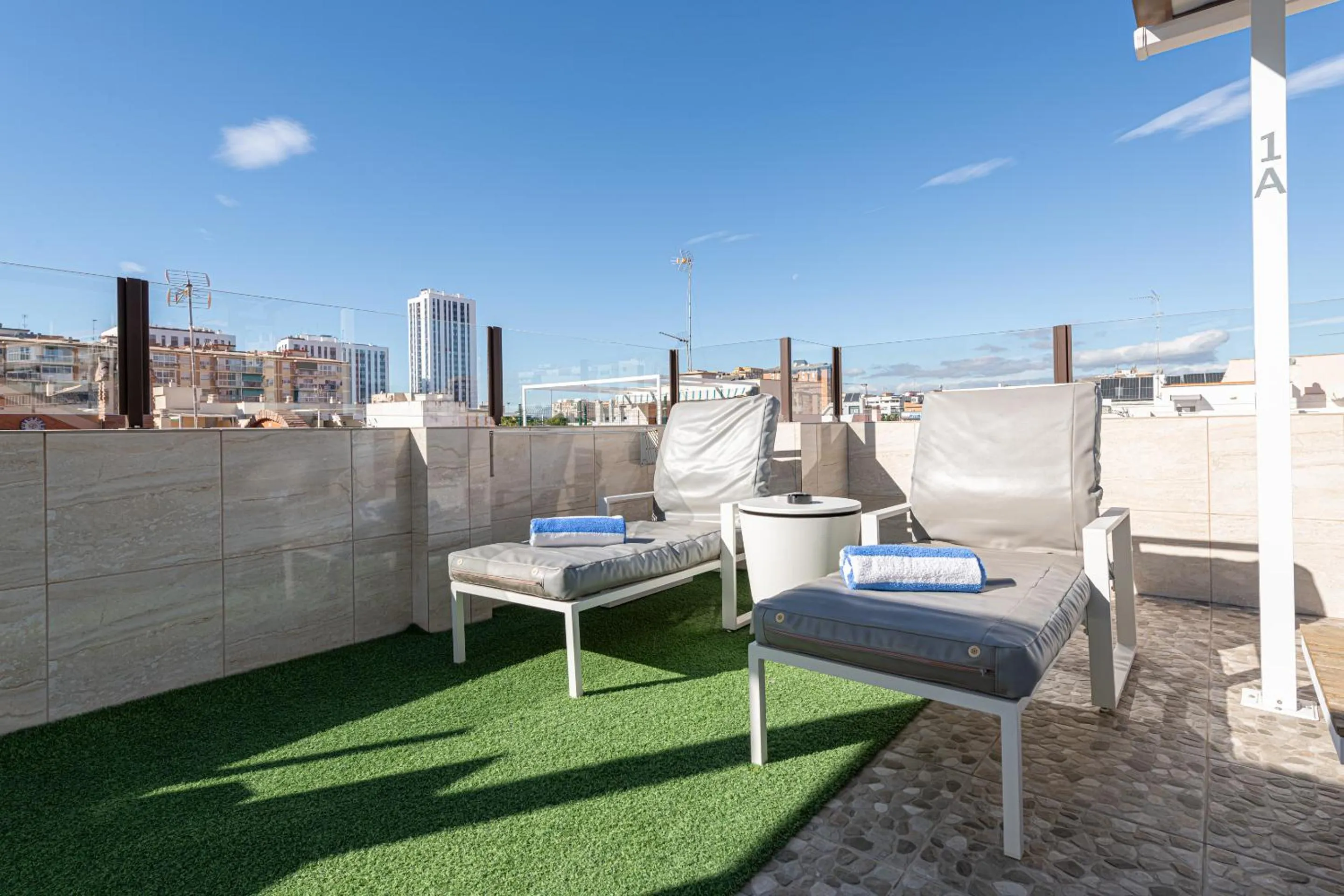 Balcony/Terrace in Luxury Home Poseidon