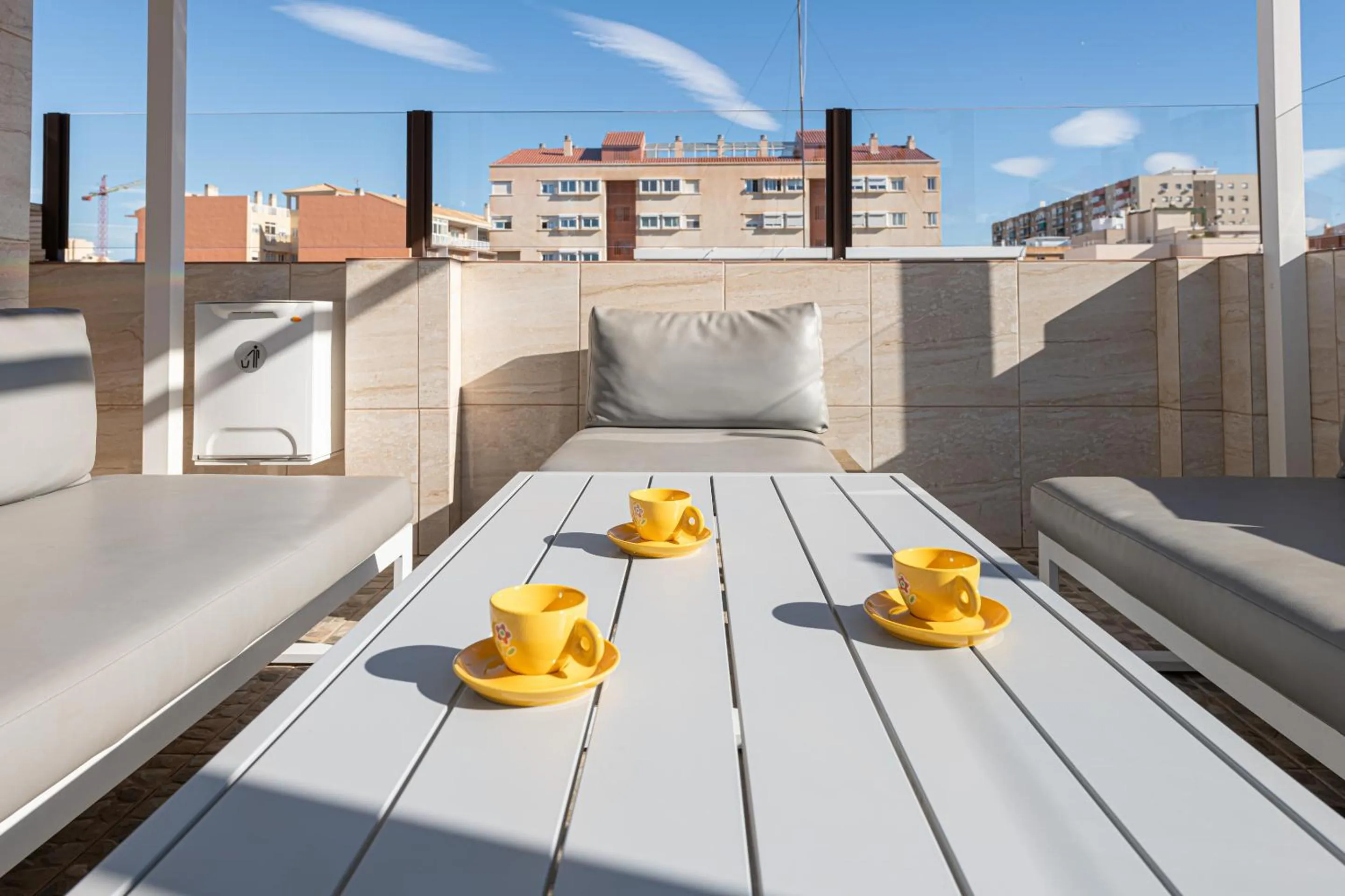 Balcony/Terrace in Luxury Home Poseidon