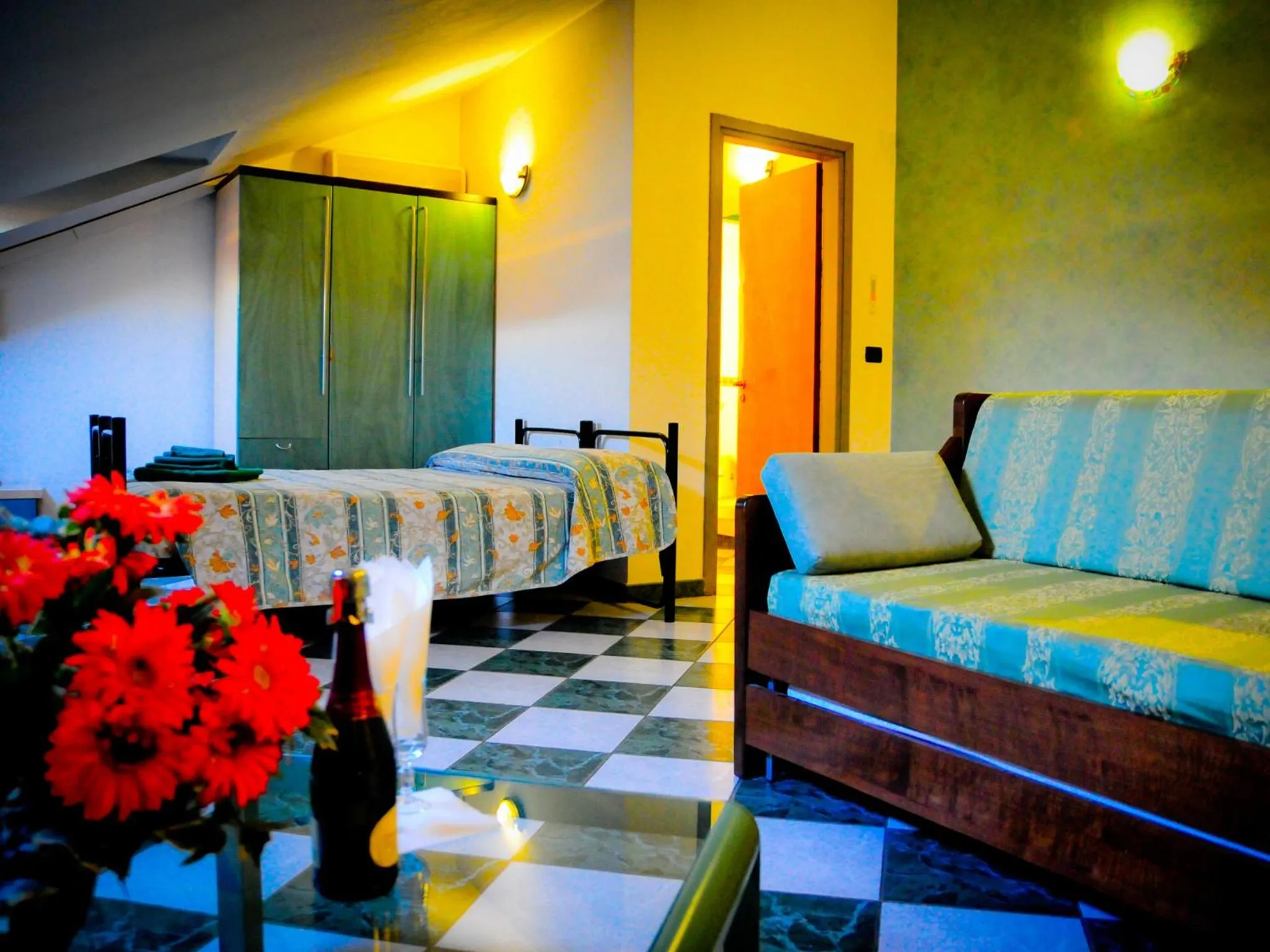 Living room in Hotel Residenza Delle Alpi